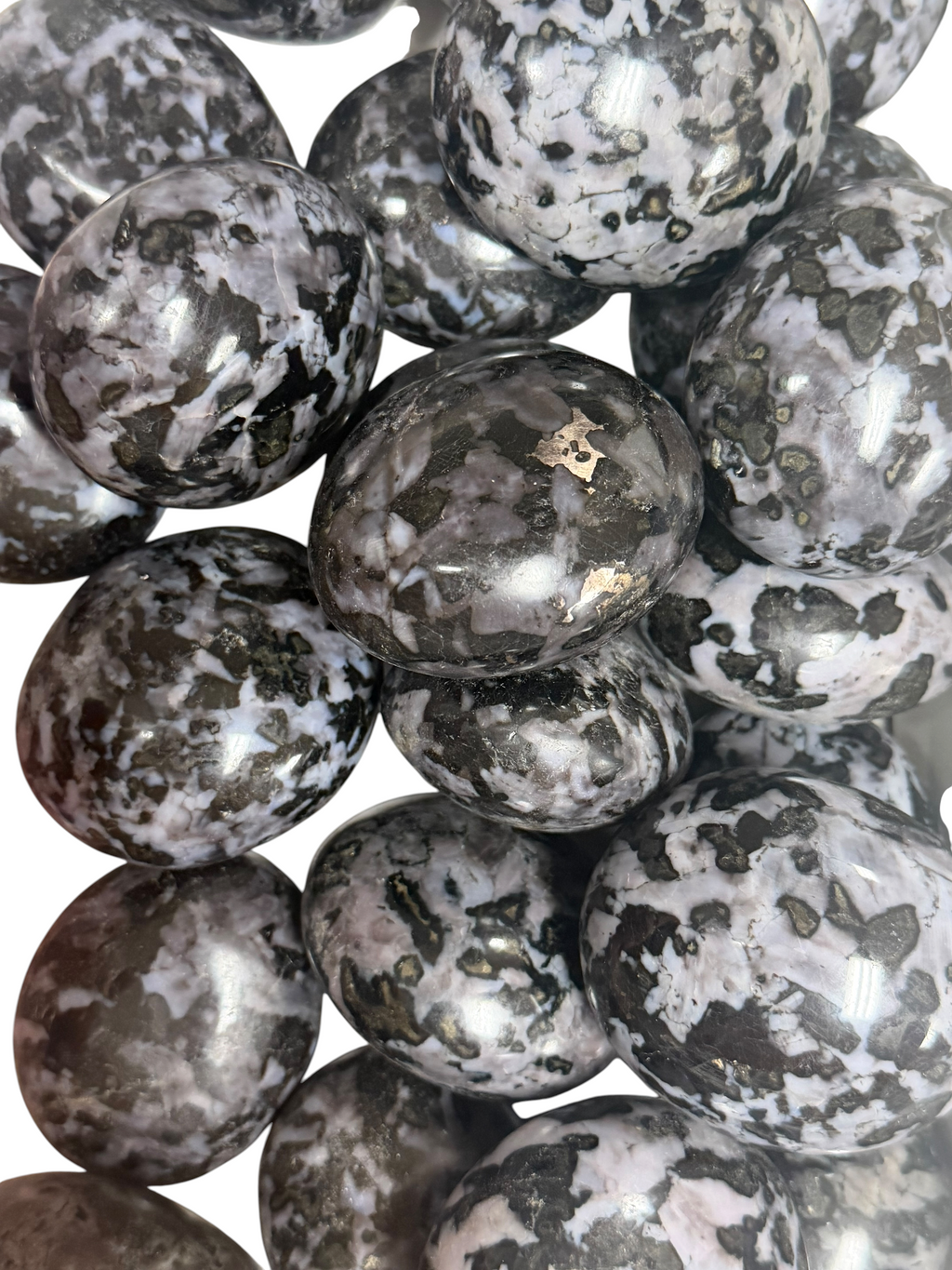 Indigo Gabbro ( Mystic Merlinite) Palm Stone