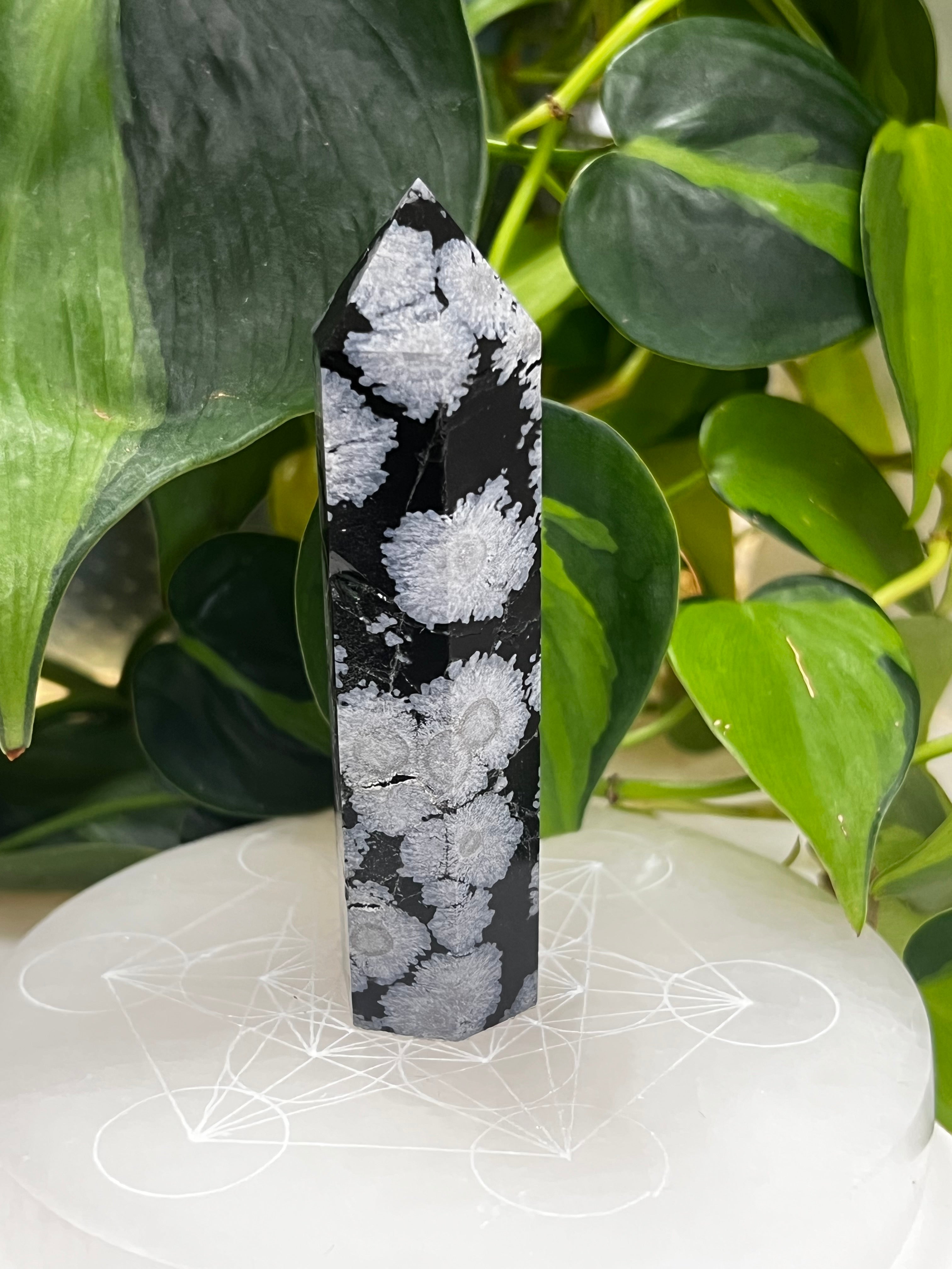 Snowflake Obsidian Tower