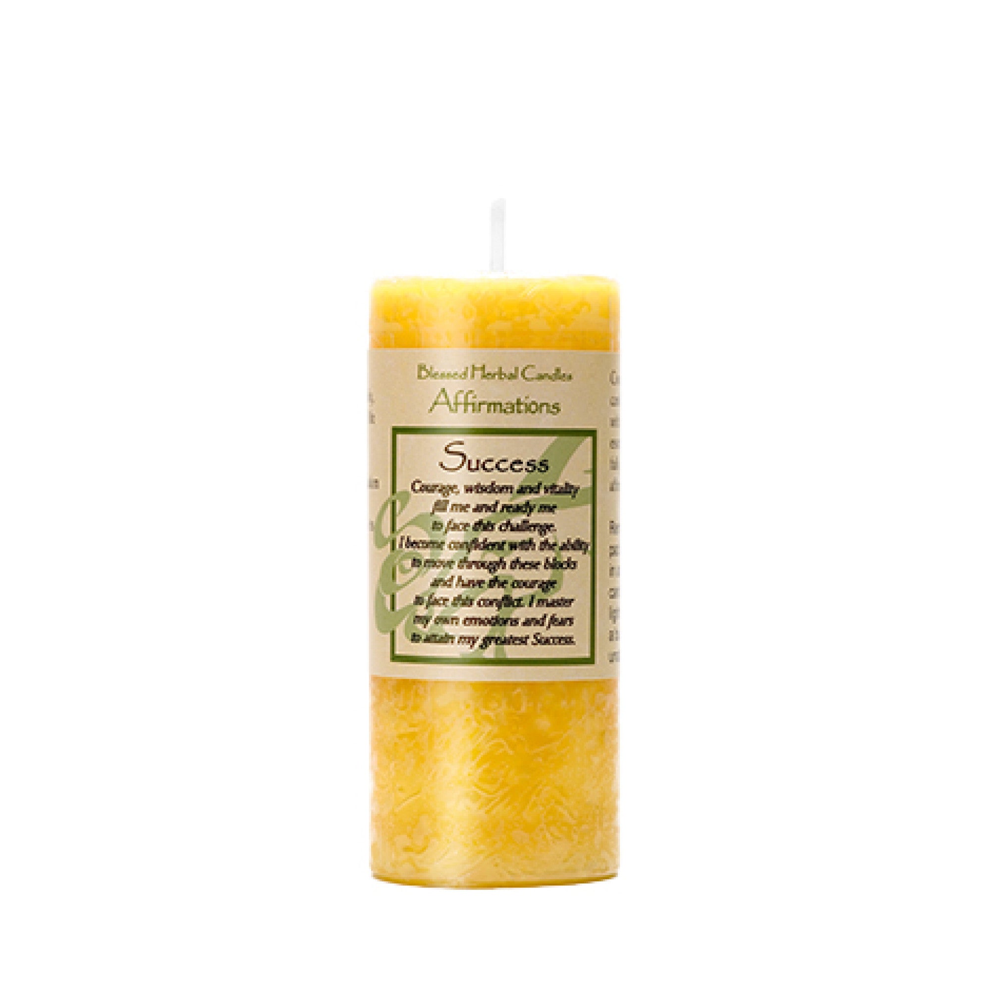 Success Affirmation Candle