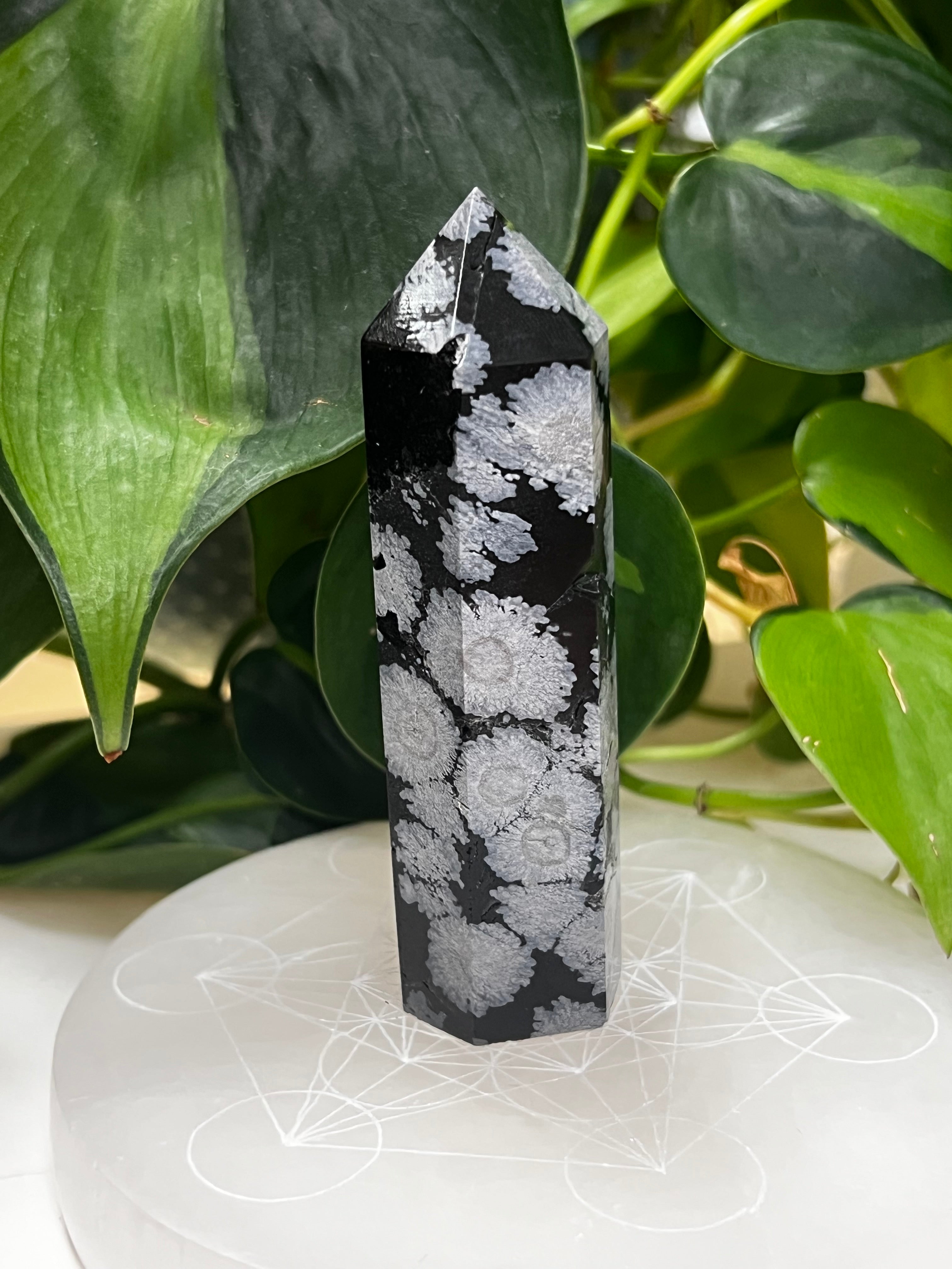 Snowflake Obsidian Tower