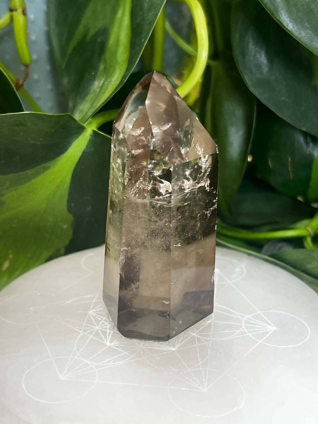 Smokey Quartz Chunky Tower