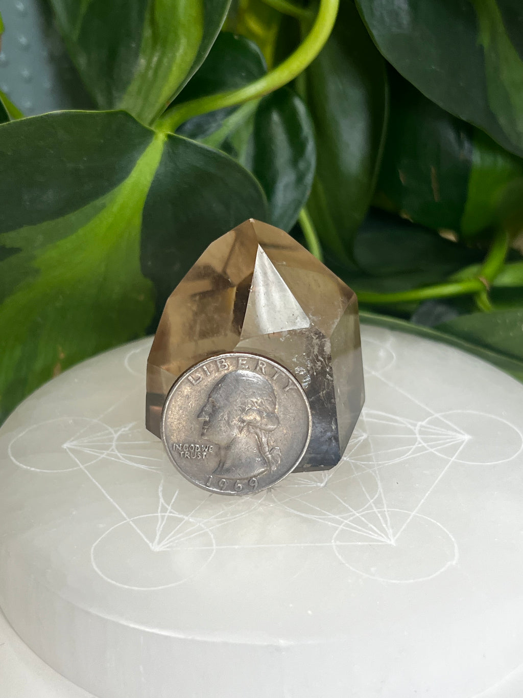 Smokey Quartz Chunky Tower