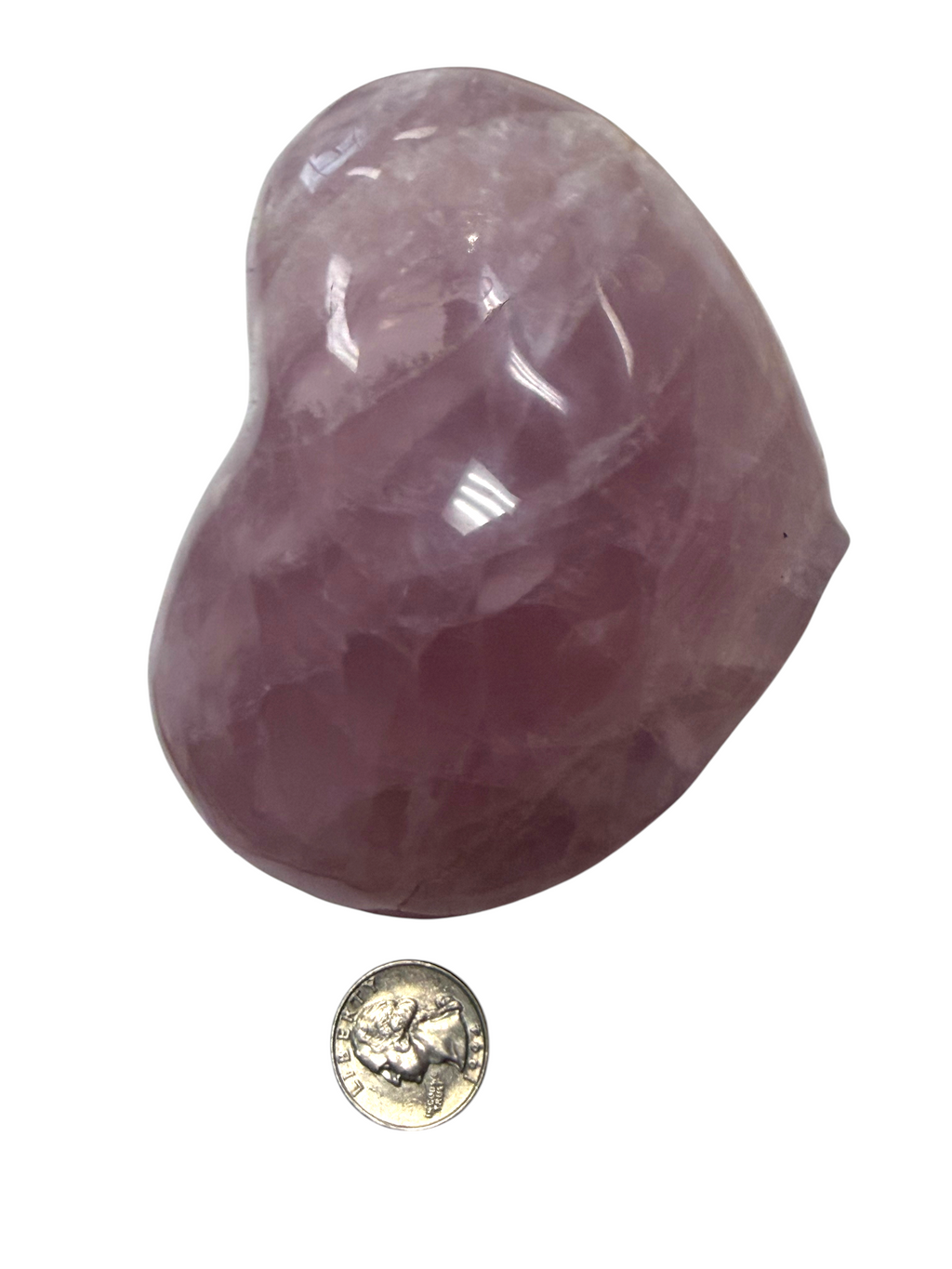 Rose Quartz Heart