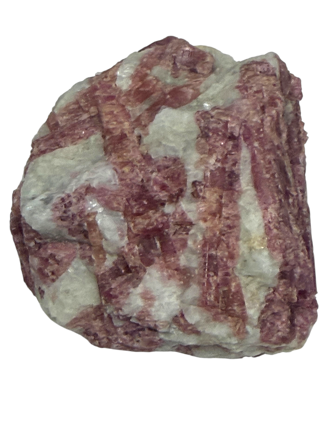 Pink Tourmaline in Kyanite