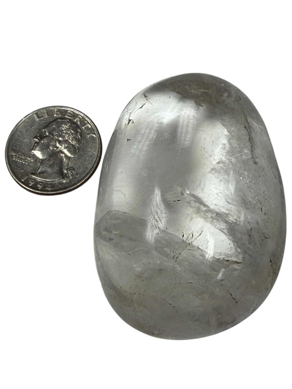 Quartz Palm Stone