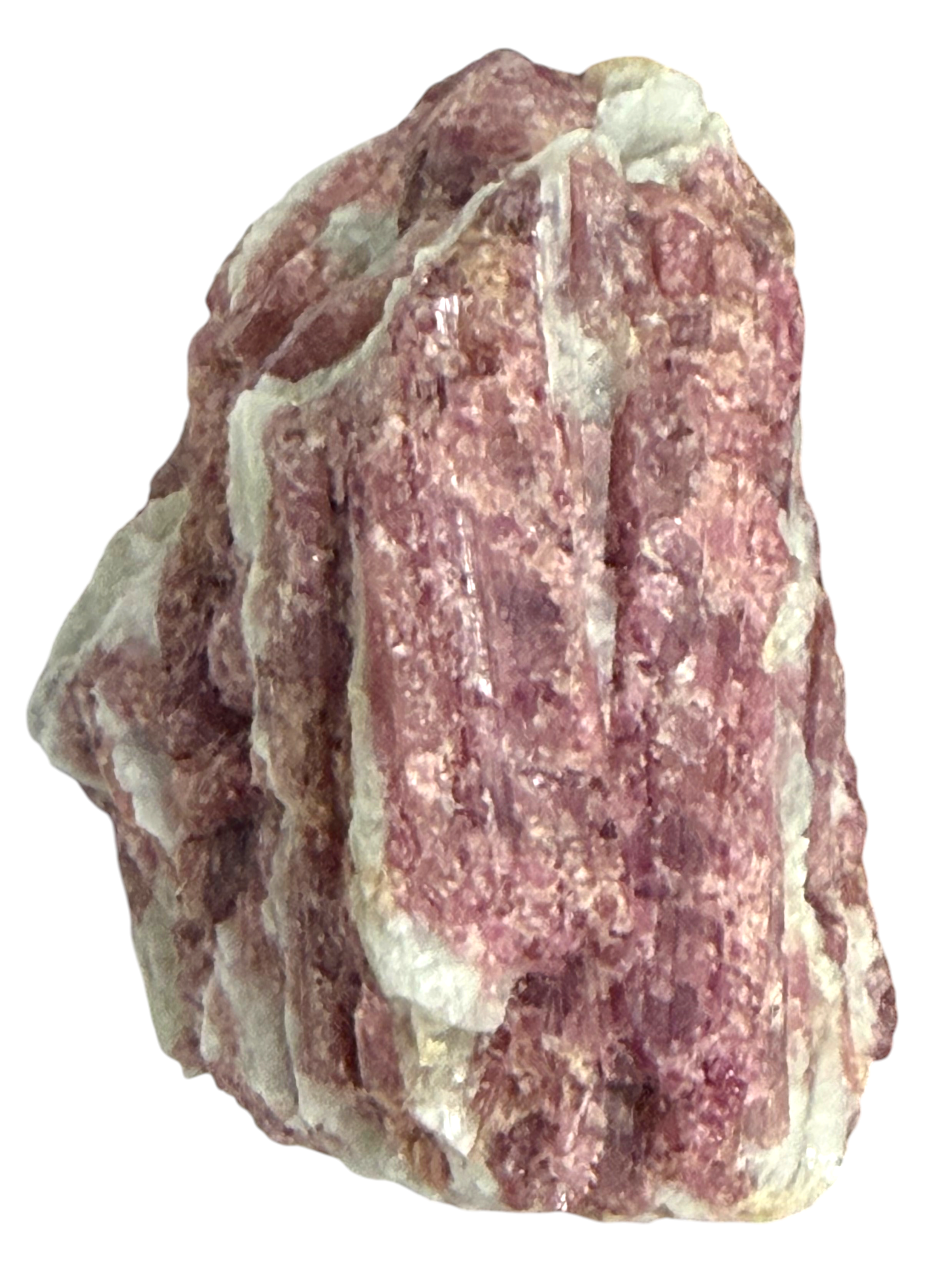 Pink Tourmaline in Kyanite