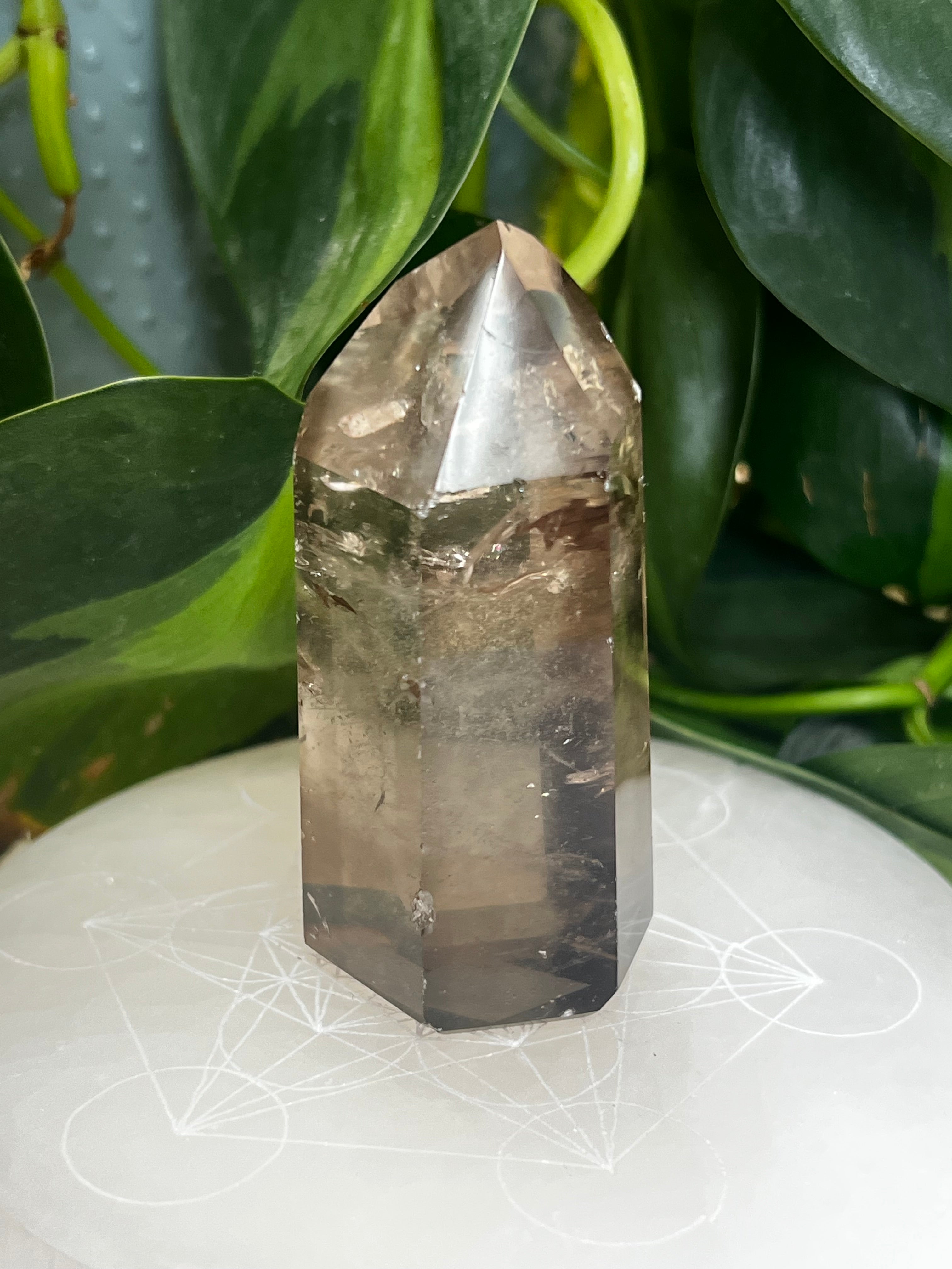 Smokey Quartz Chunky Tower