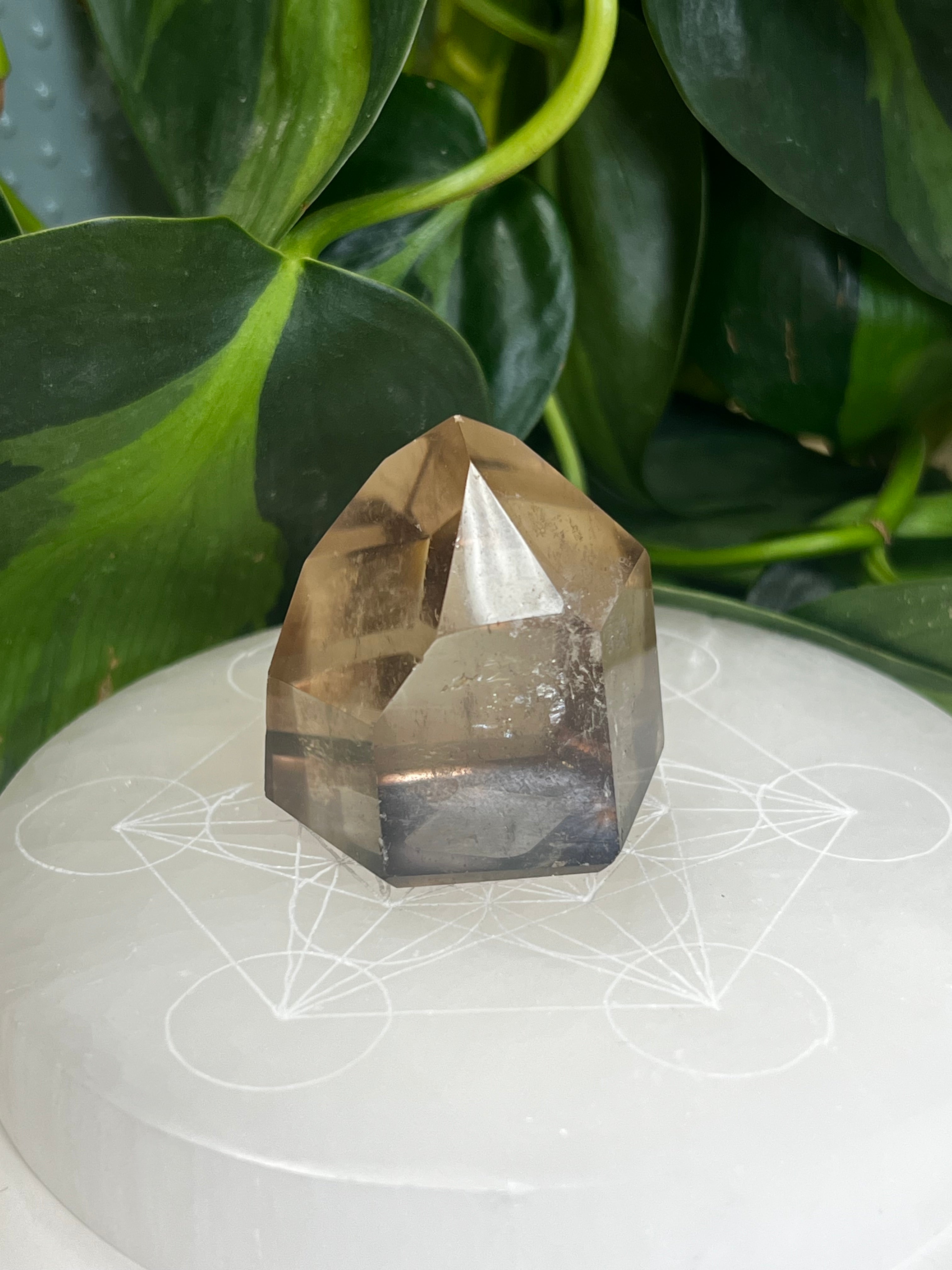 Smokey Quartz Chunky Tower