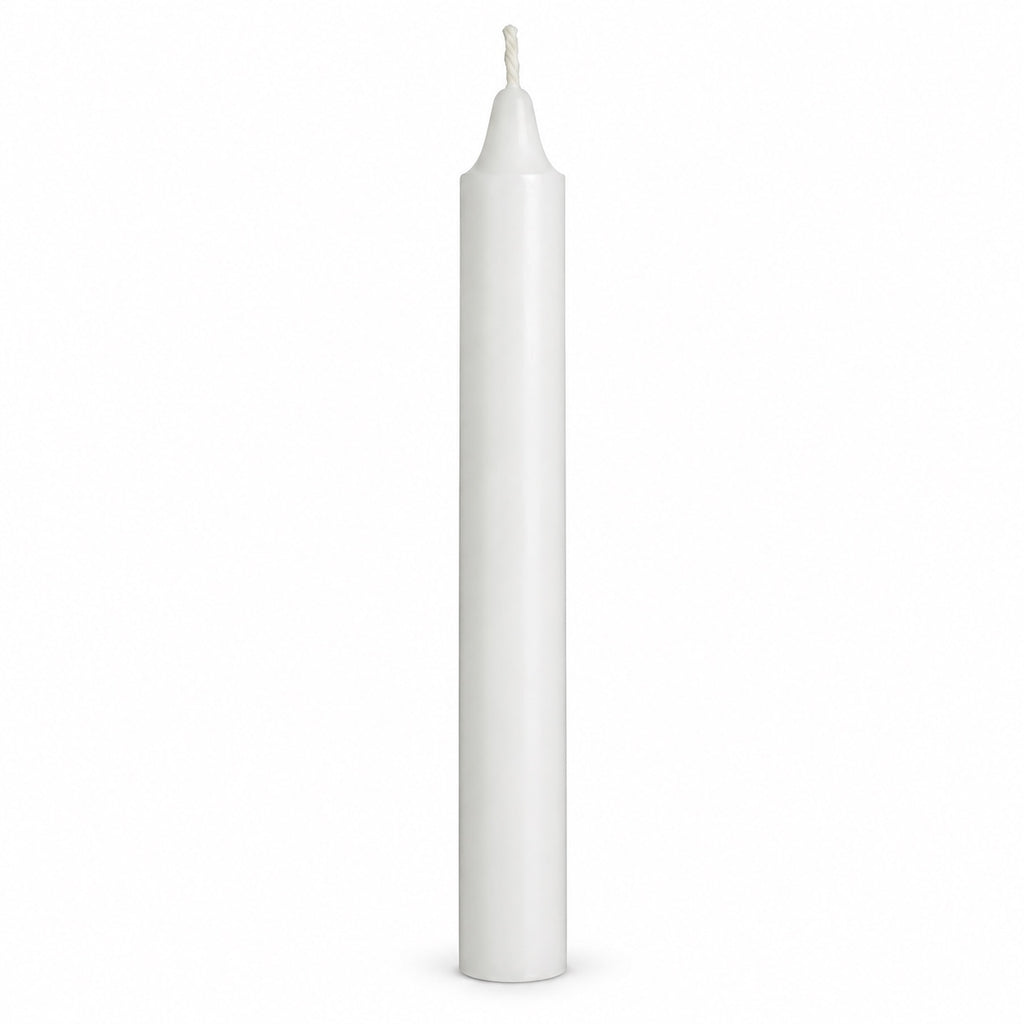 White 6-inch altar candle