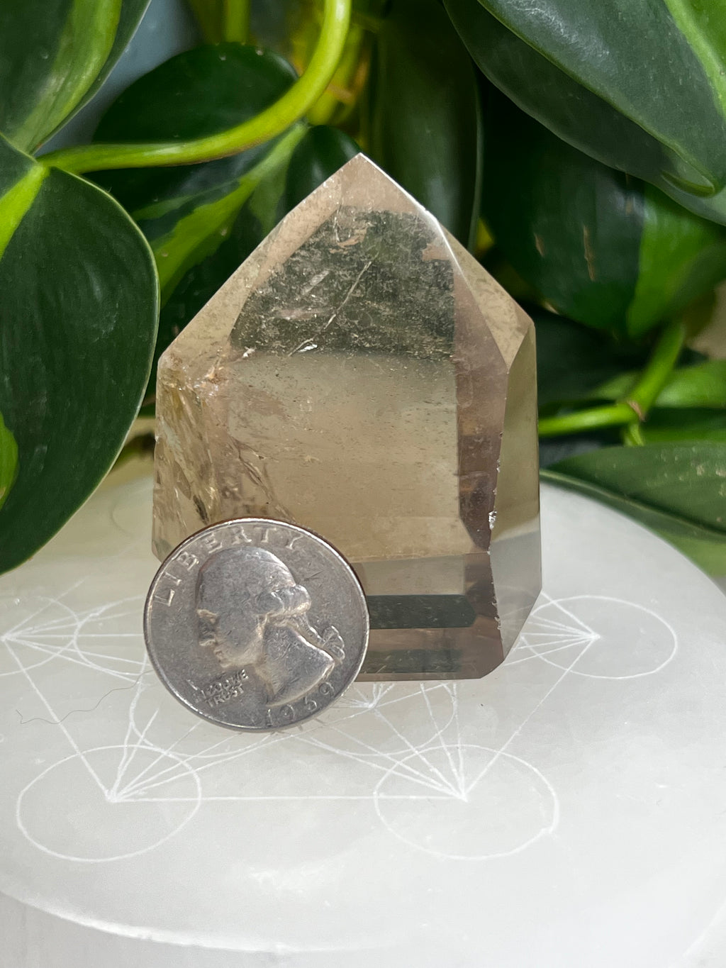 Smokey Quartz Chunky Tower