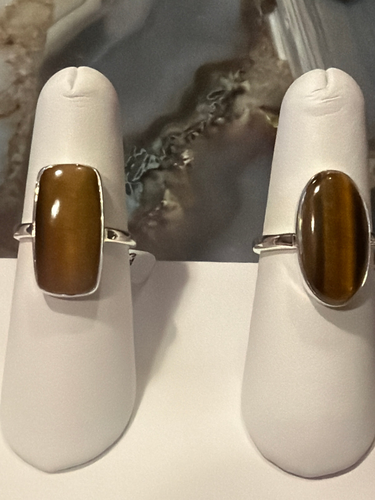 Tigereye Sterling Silver Ring