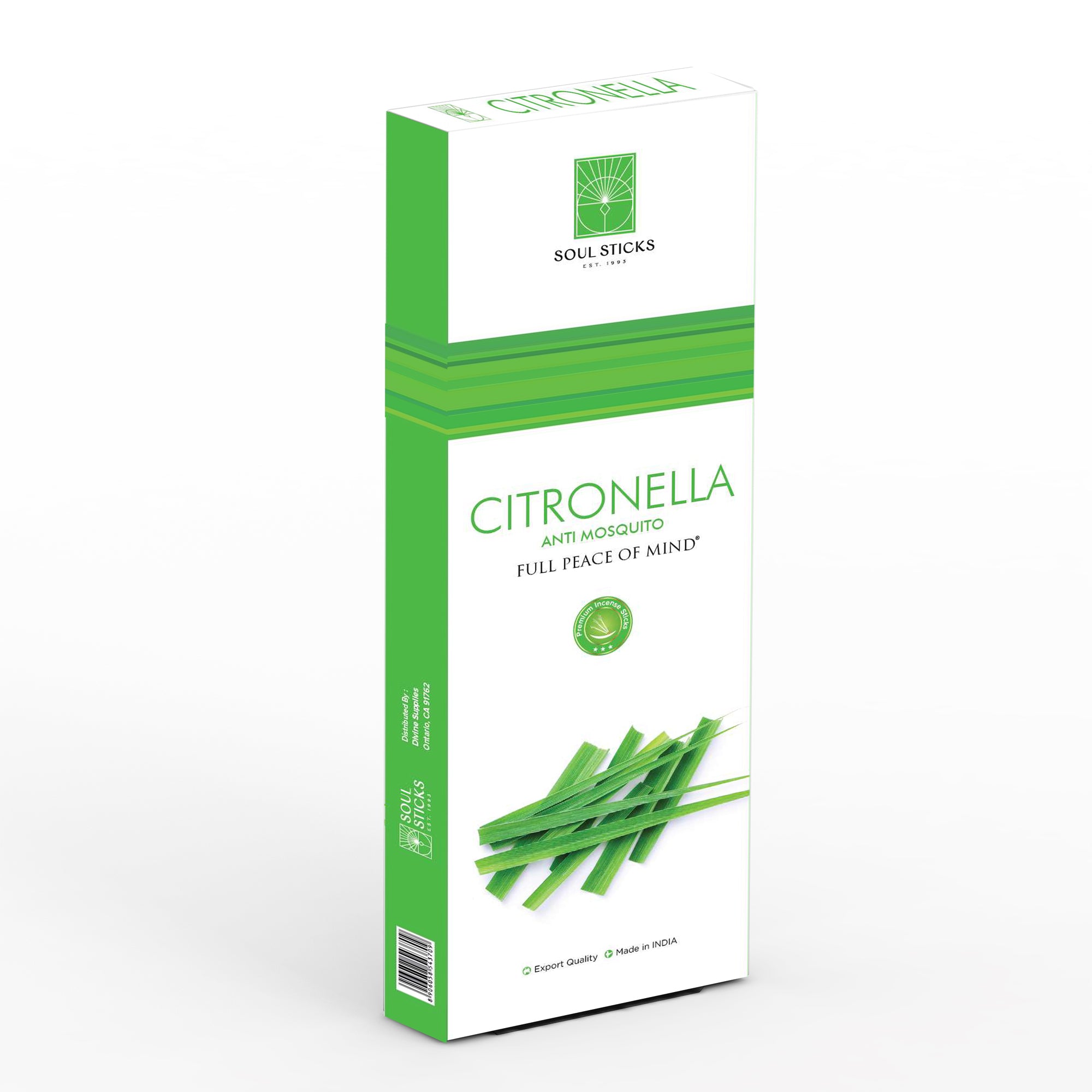 Citronella Full Peace of Mind Premium Incense Sticks – 90g