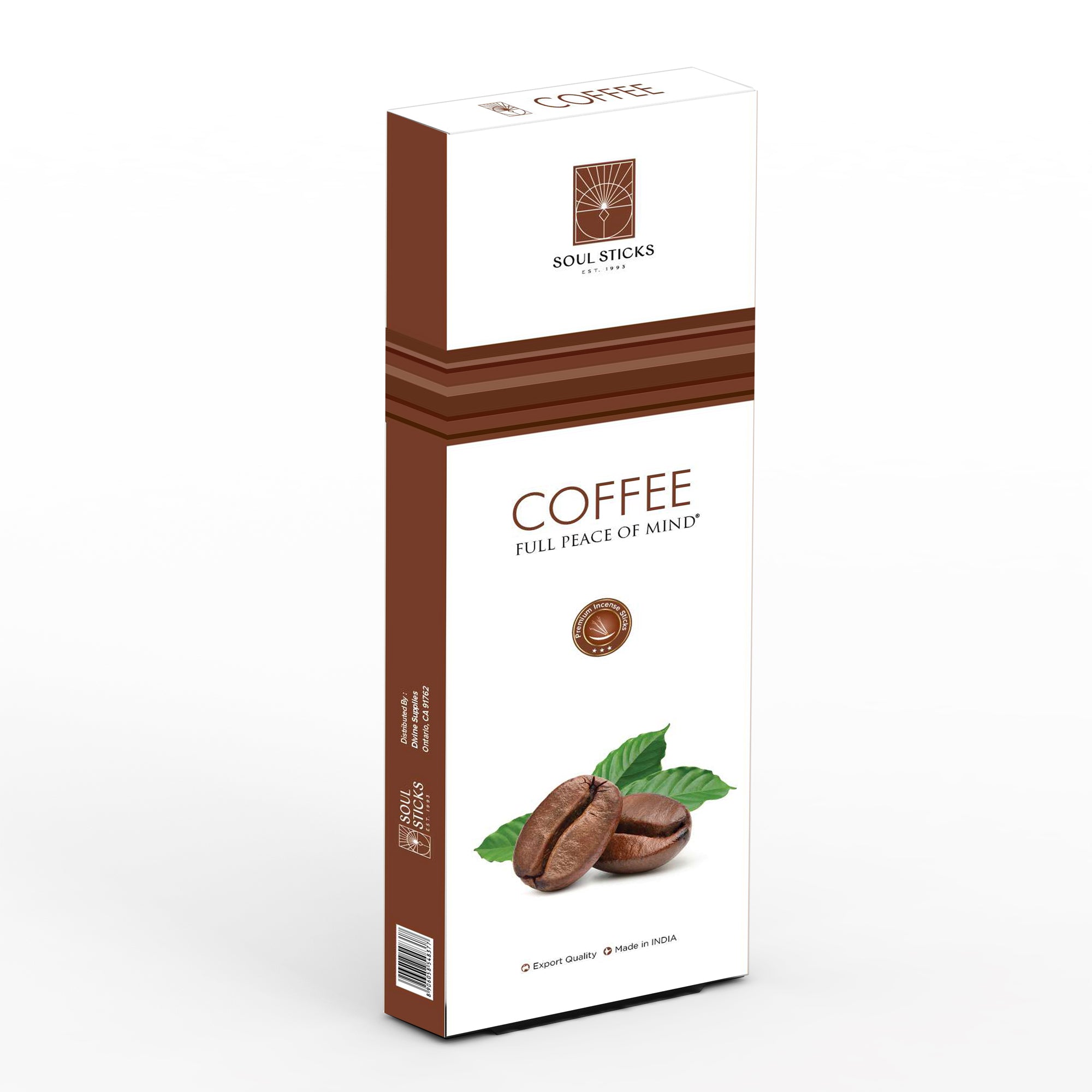 Coffee Full Peace of Mind Premium Incense Sticks – 90g