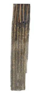 Crystal Fairy Patch artisan black copal incense sticks for spiritual cleansing and meditation in a six-pack bundle.