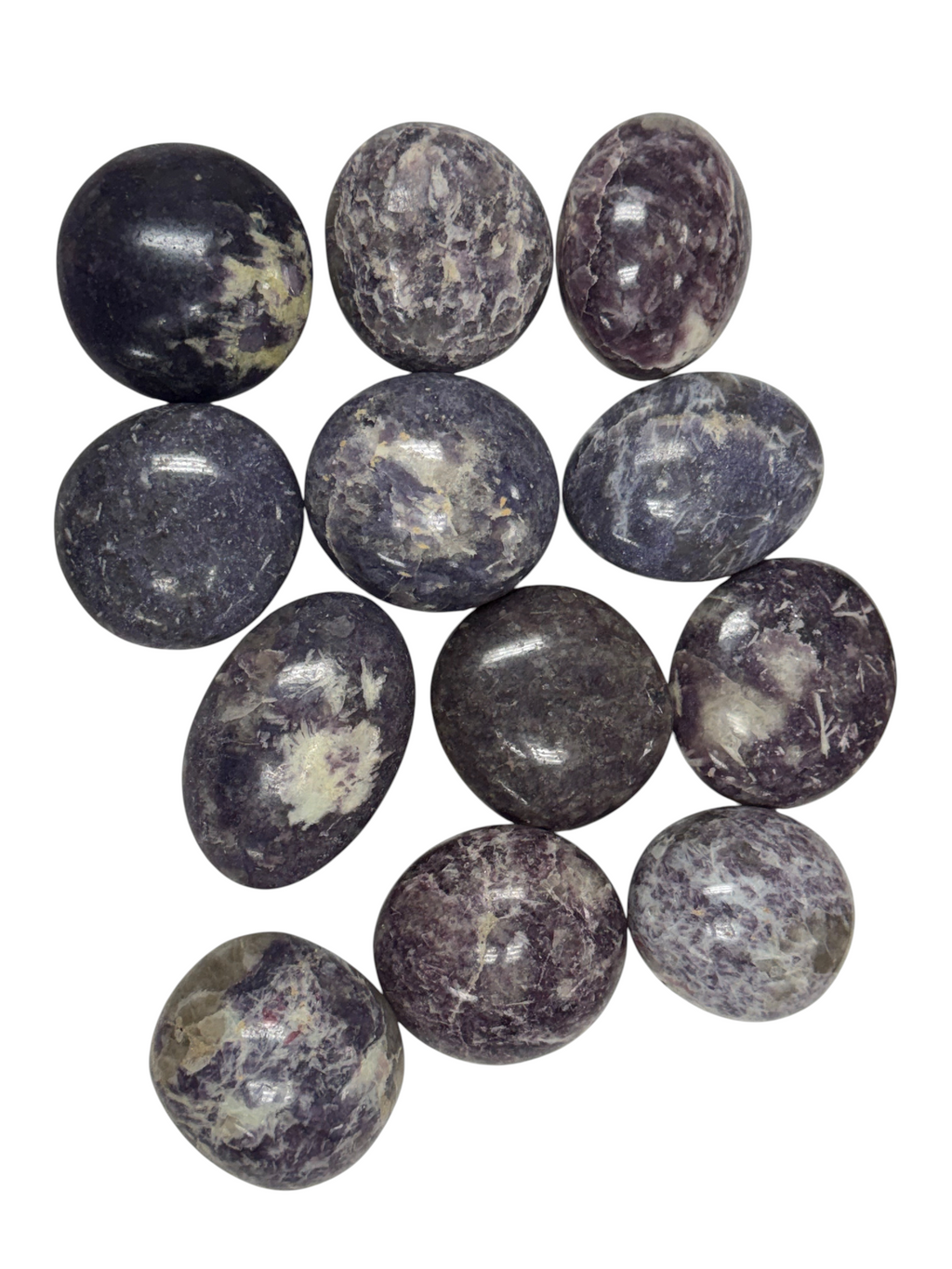 Lepidolite Palm Stone