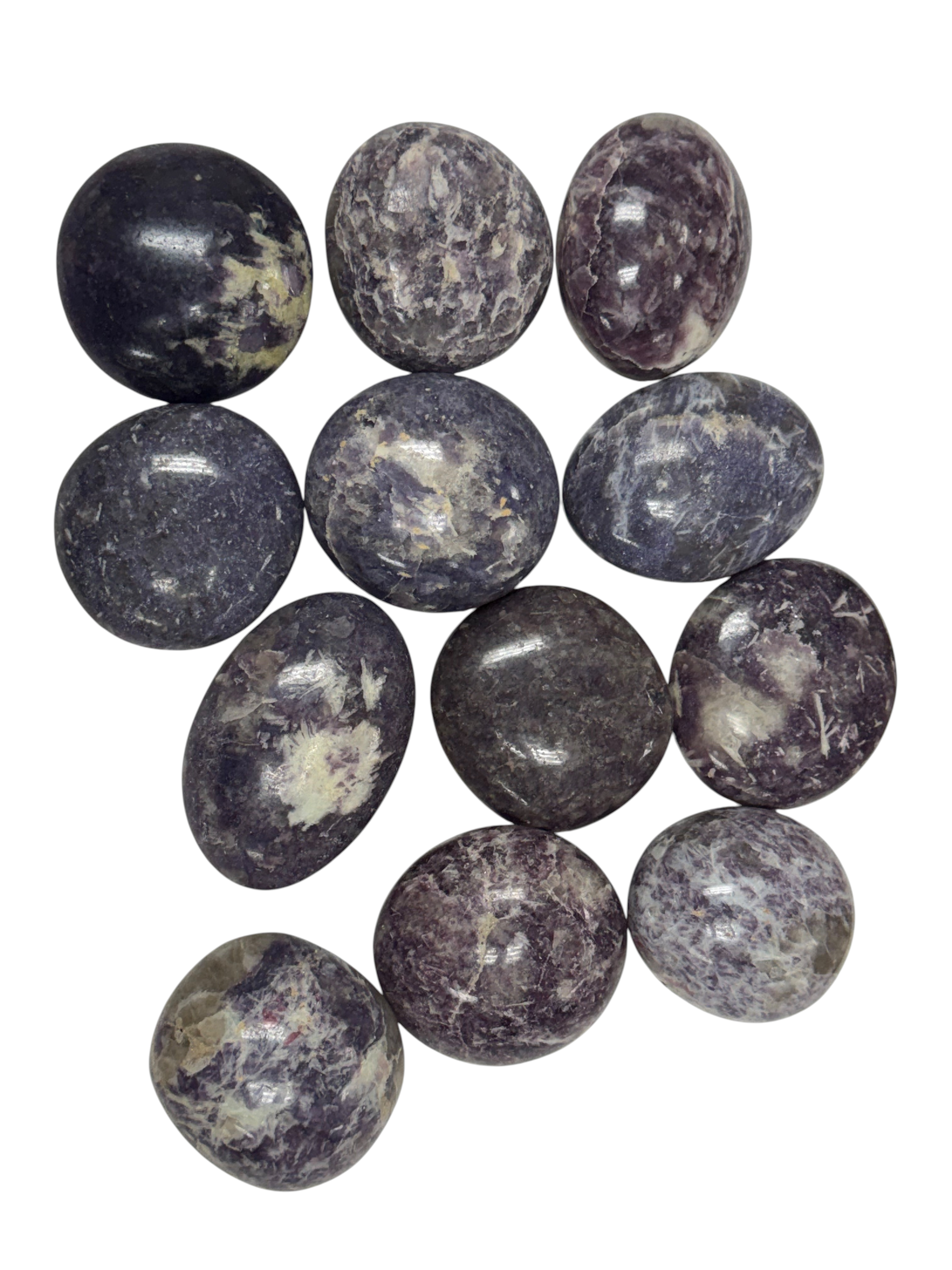 Lepidolite Palm Stone