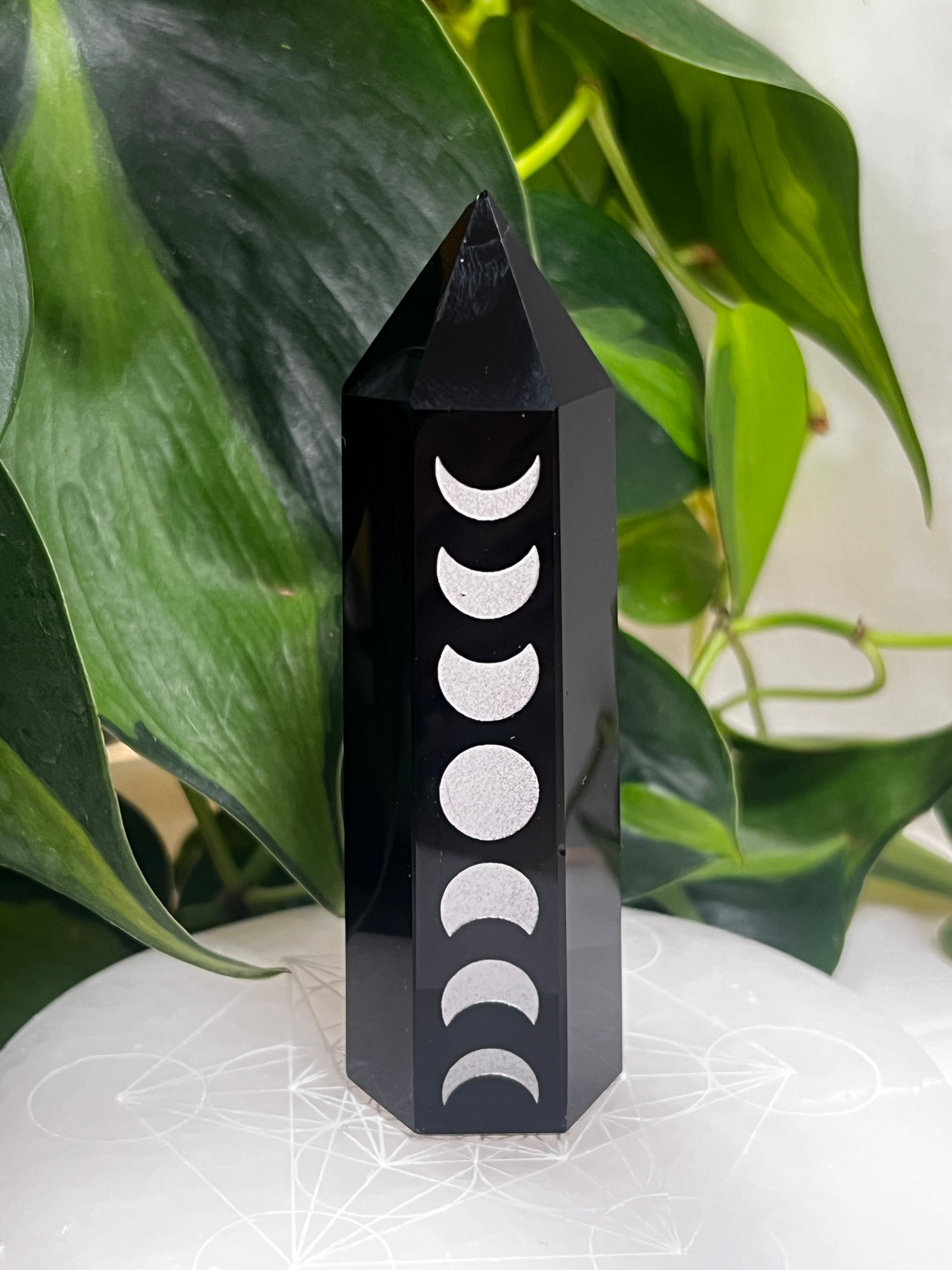 Moon Phase Obsidian Tower