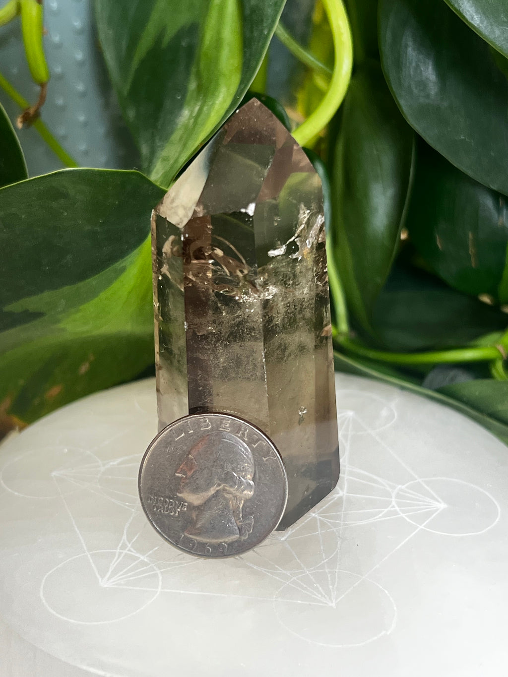 Smokey Quartz Chunky Tower