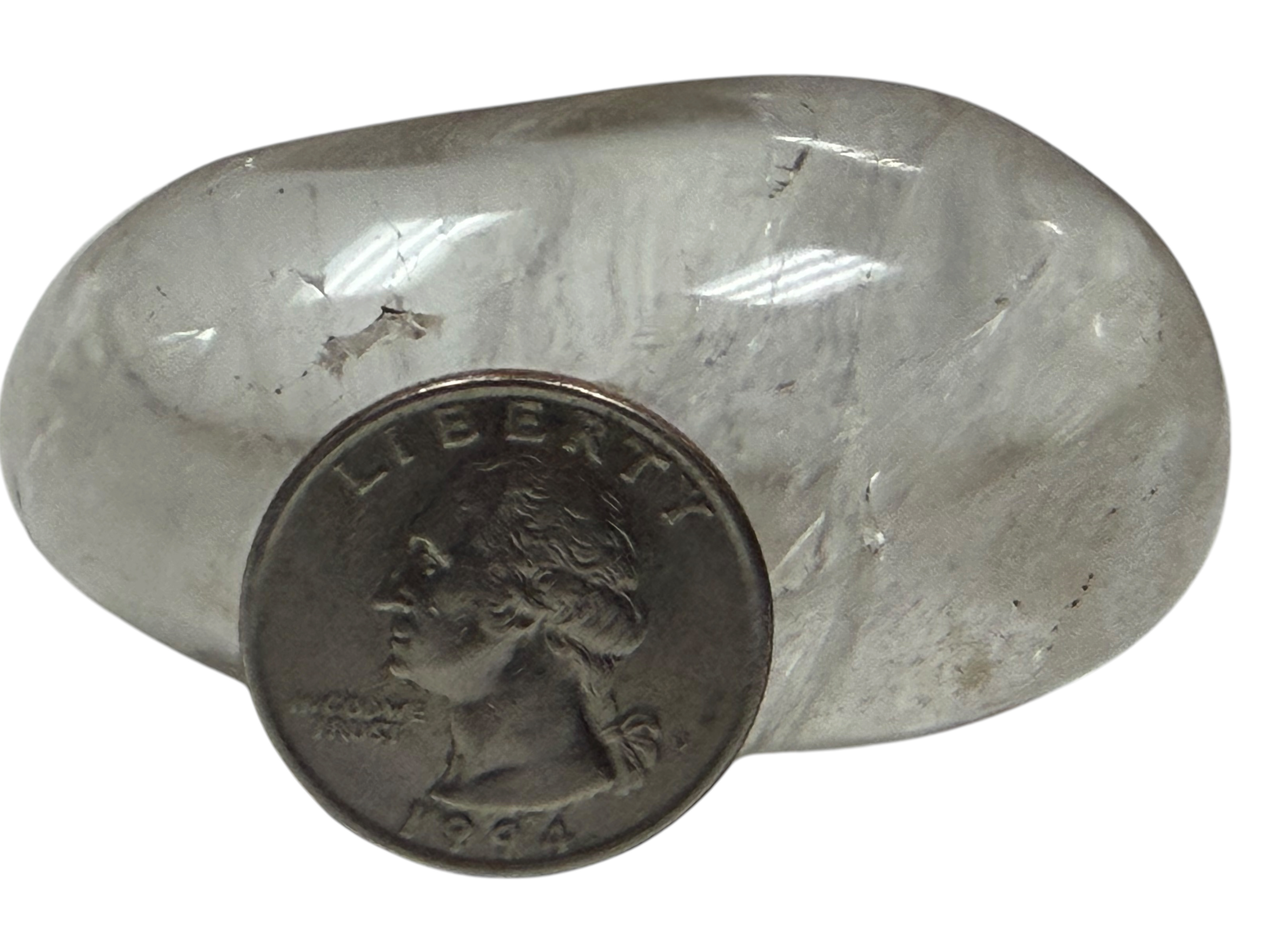 Quartz Palm Stone