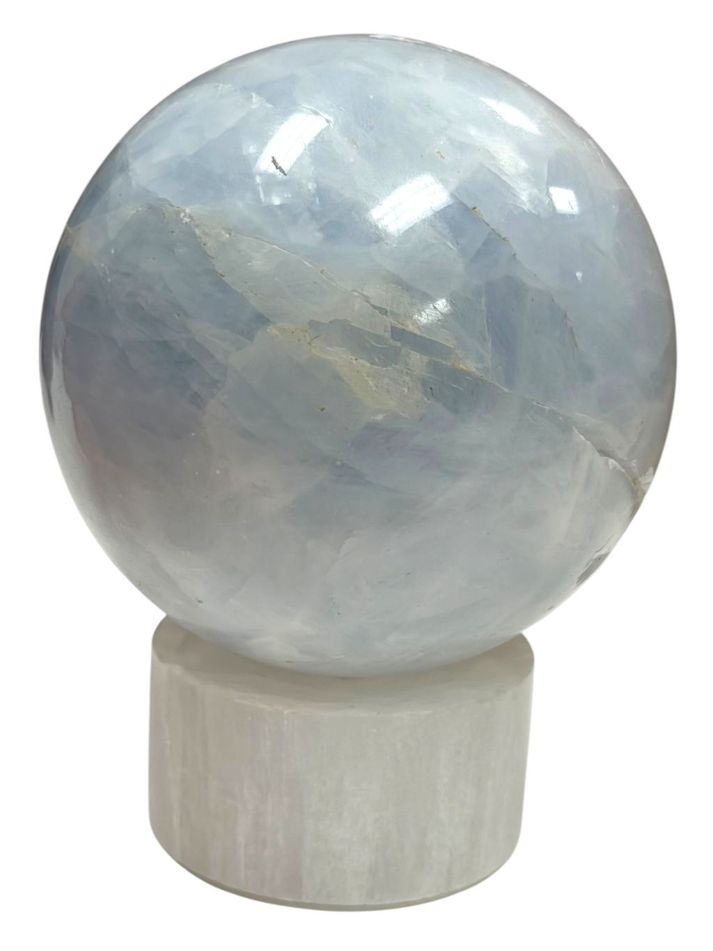 Blue Calcite Sphere 63mm