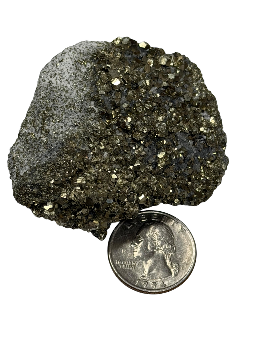 Pyrite in Matrix