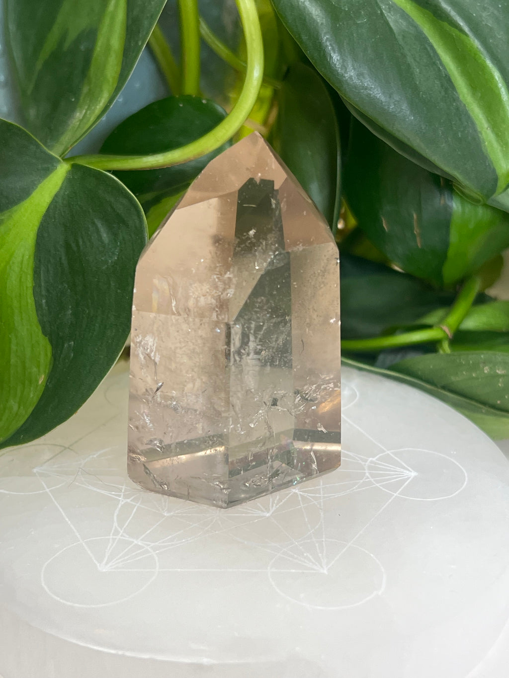Smokey Quartz Chunky Tower