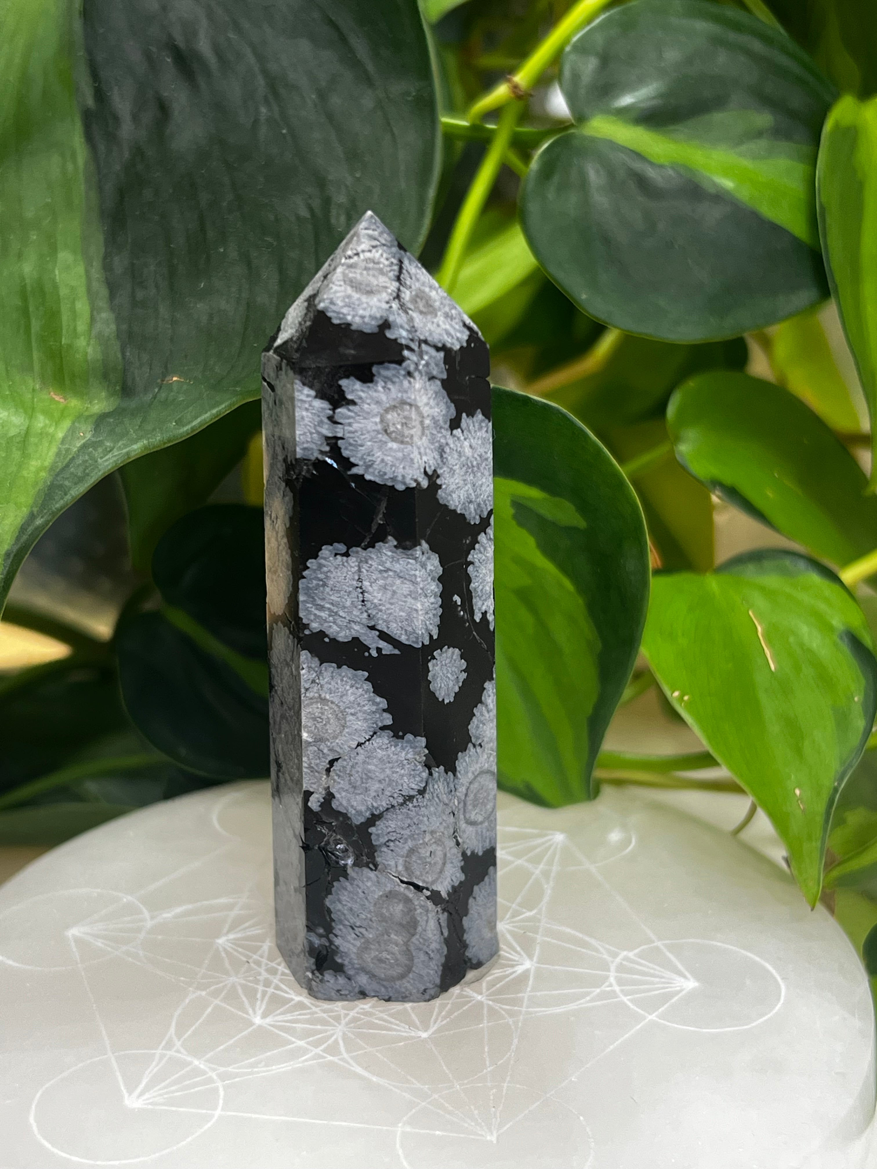 Snowflake Obsidian Tower