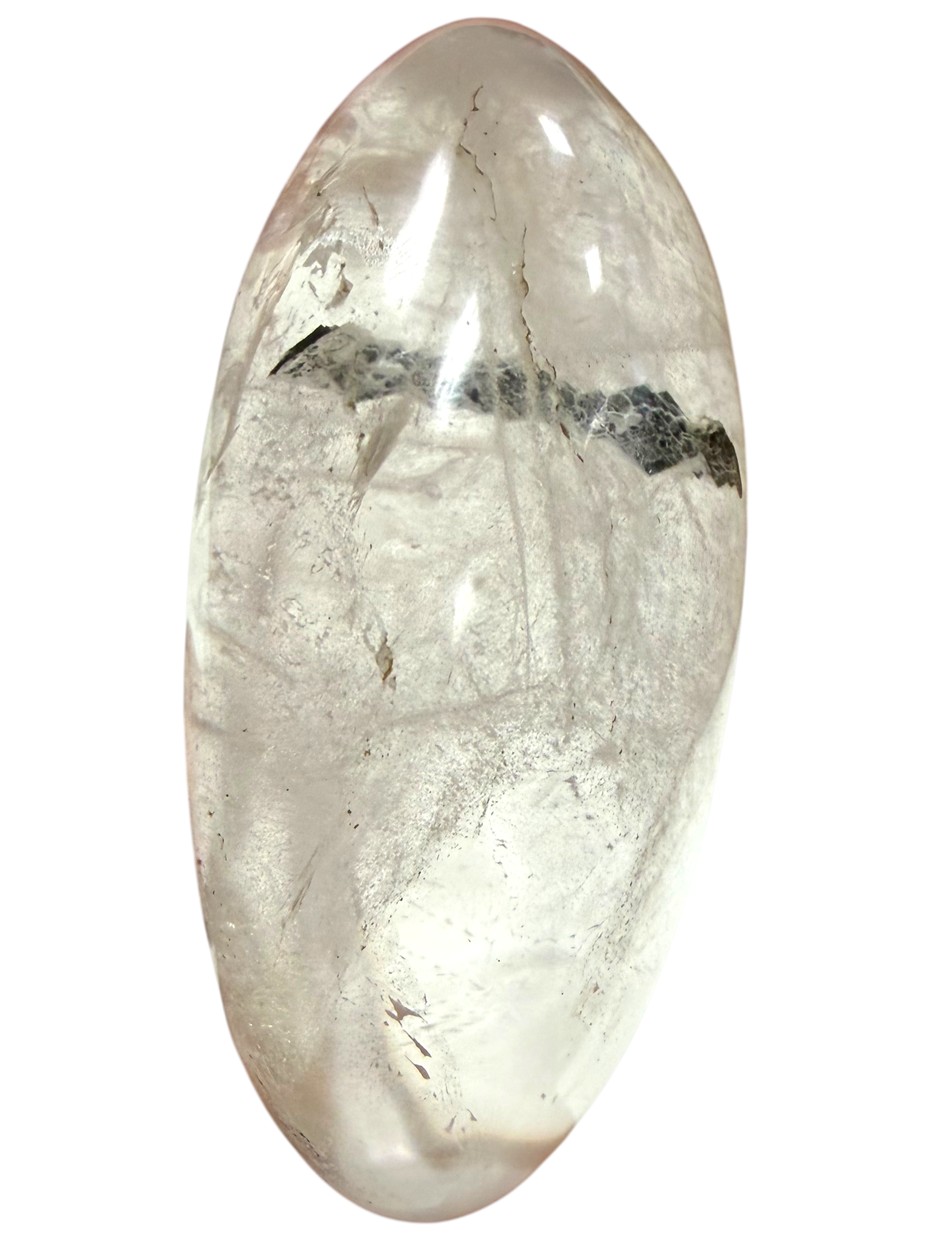 Quartz Palm Stone 66x43mm