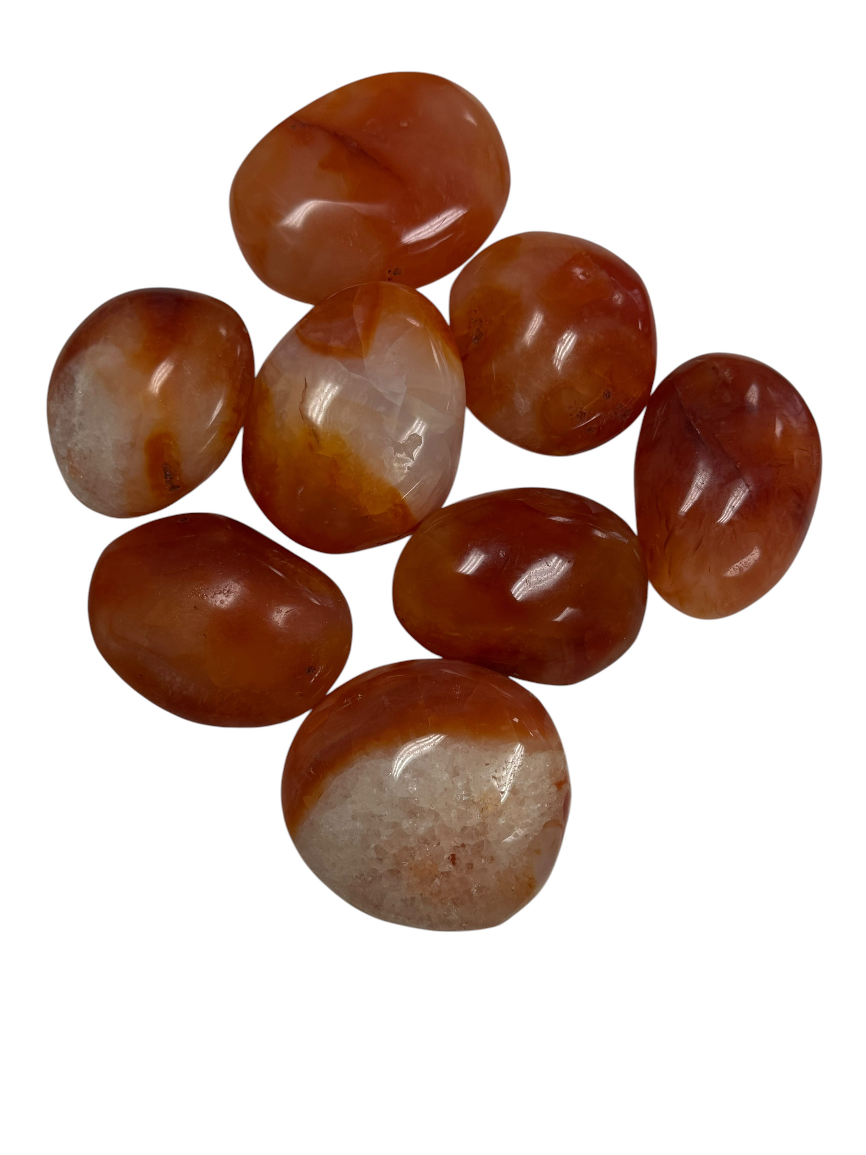 Carnelian Palm Stone