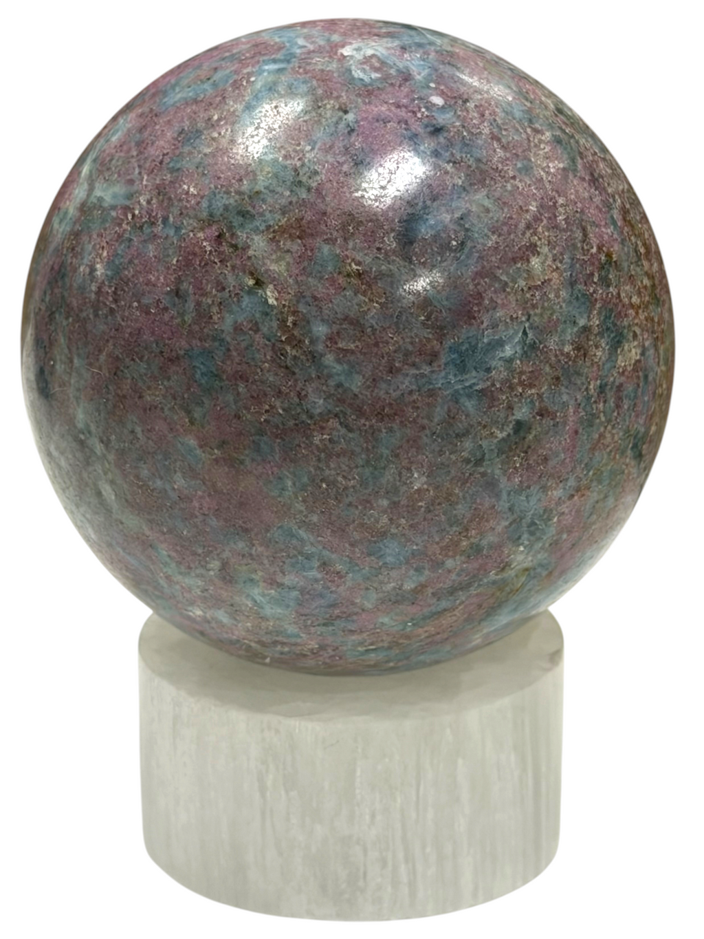 Ruby and Kyanite Sphere