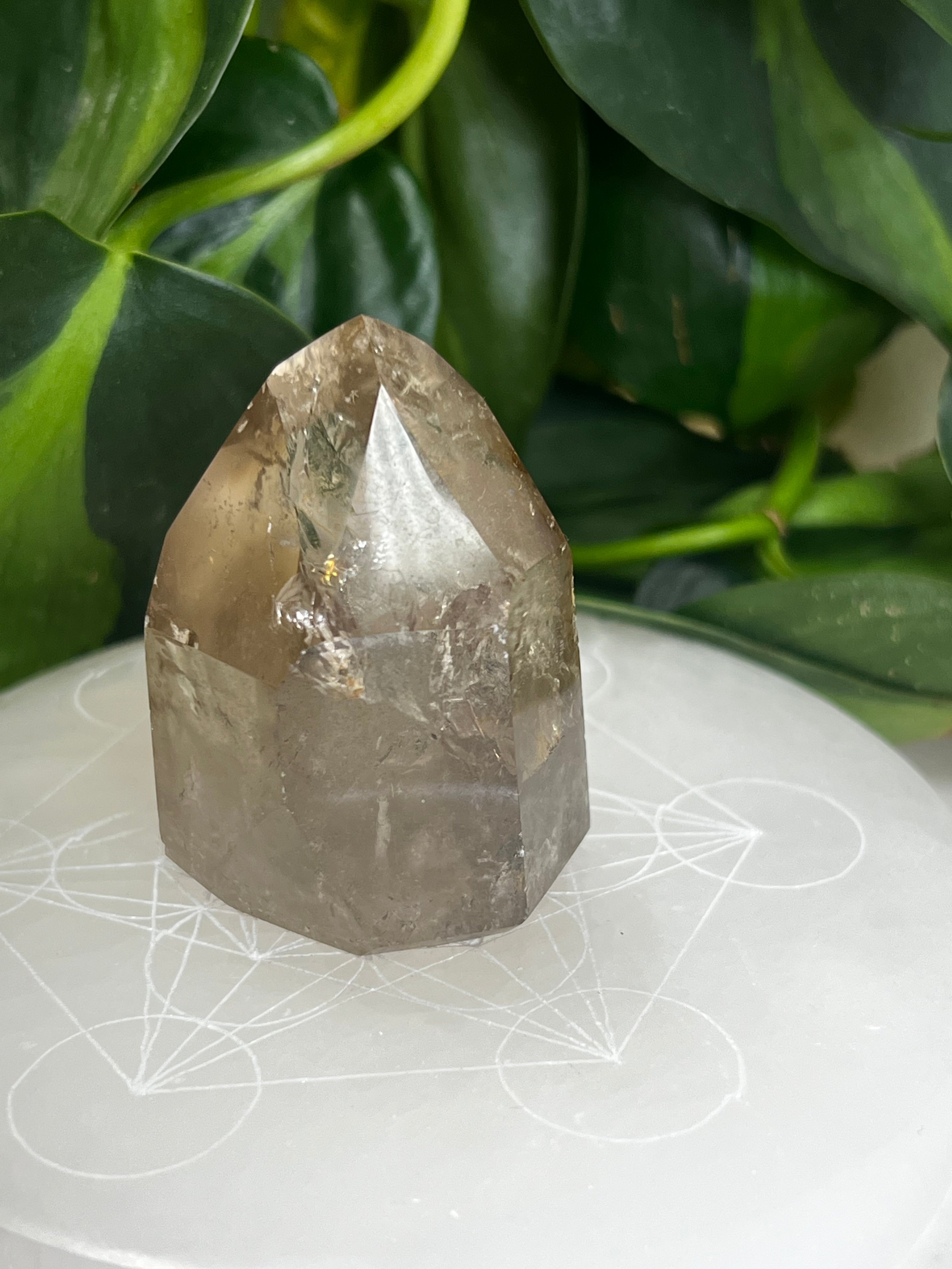 Smokey Quartz Chunky Tower