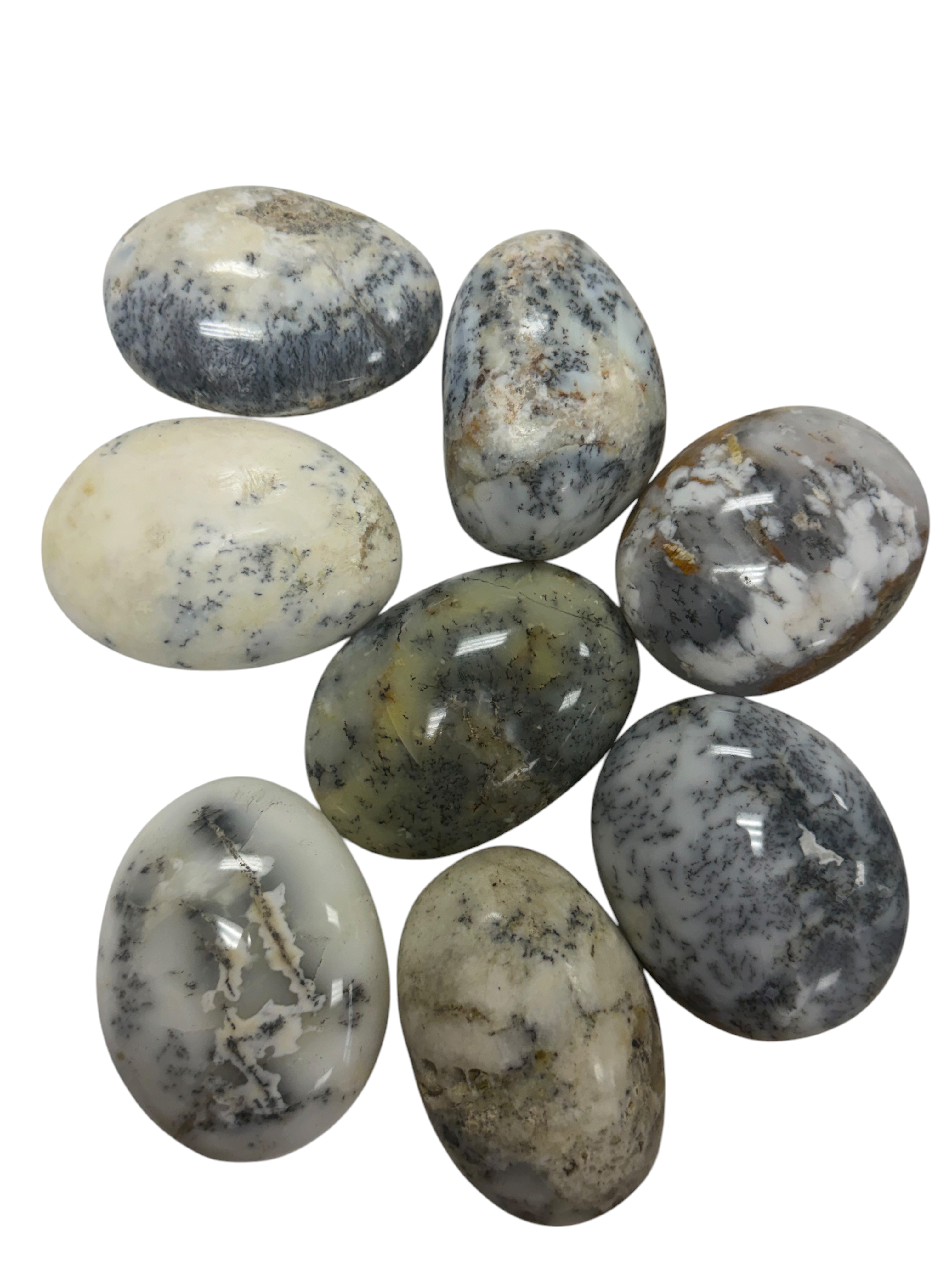 Merlinite Palm Stone