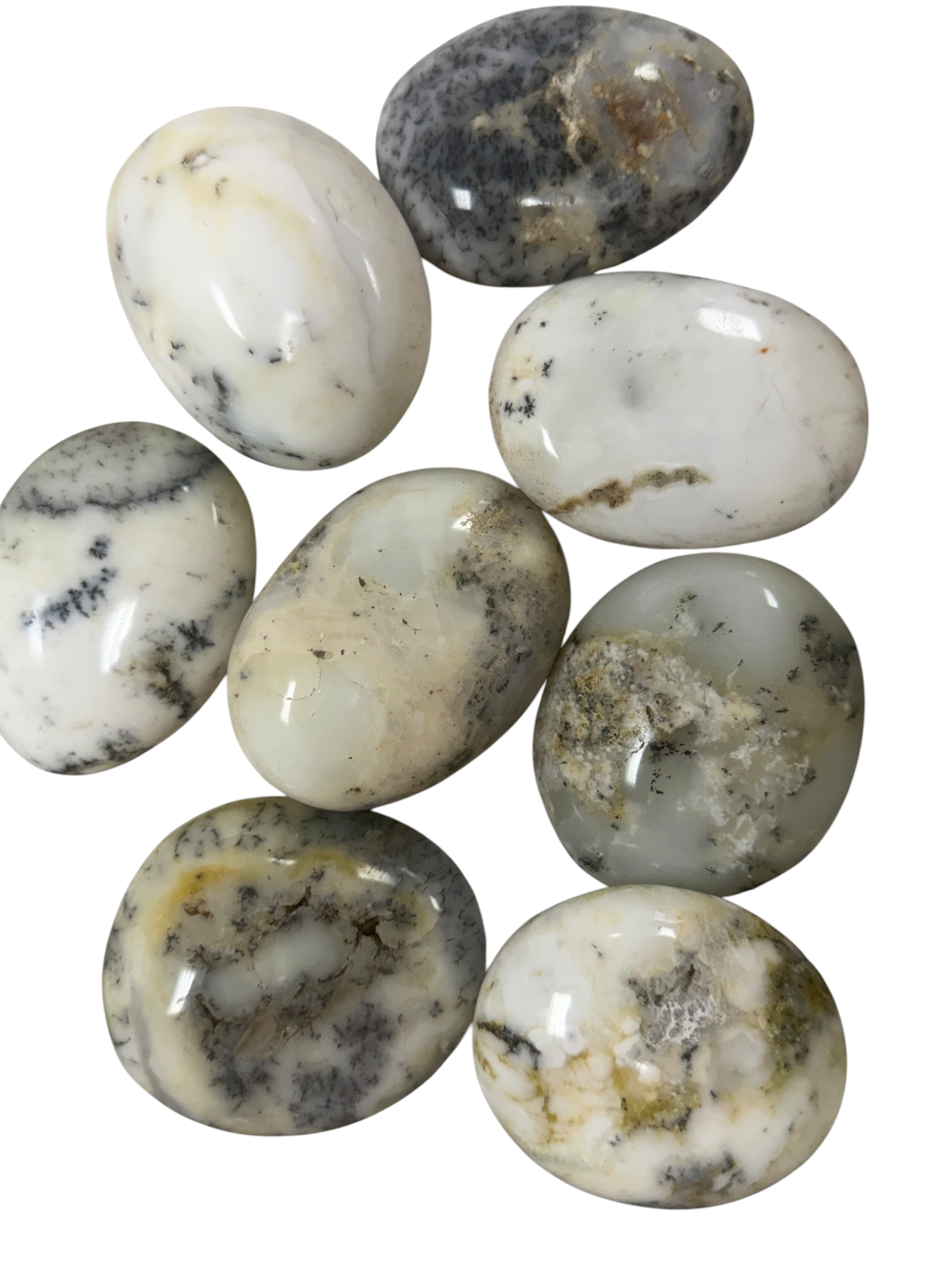 Merlinite Palm Stone
