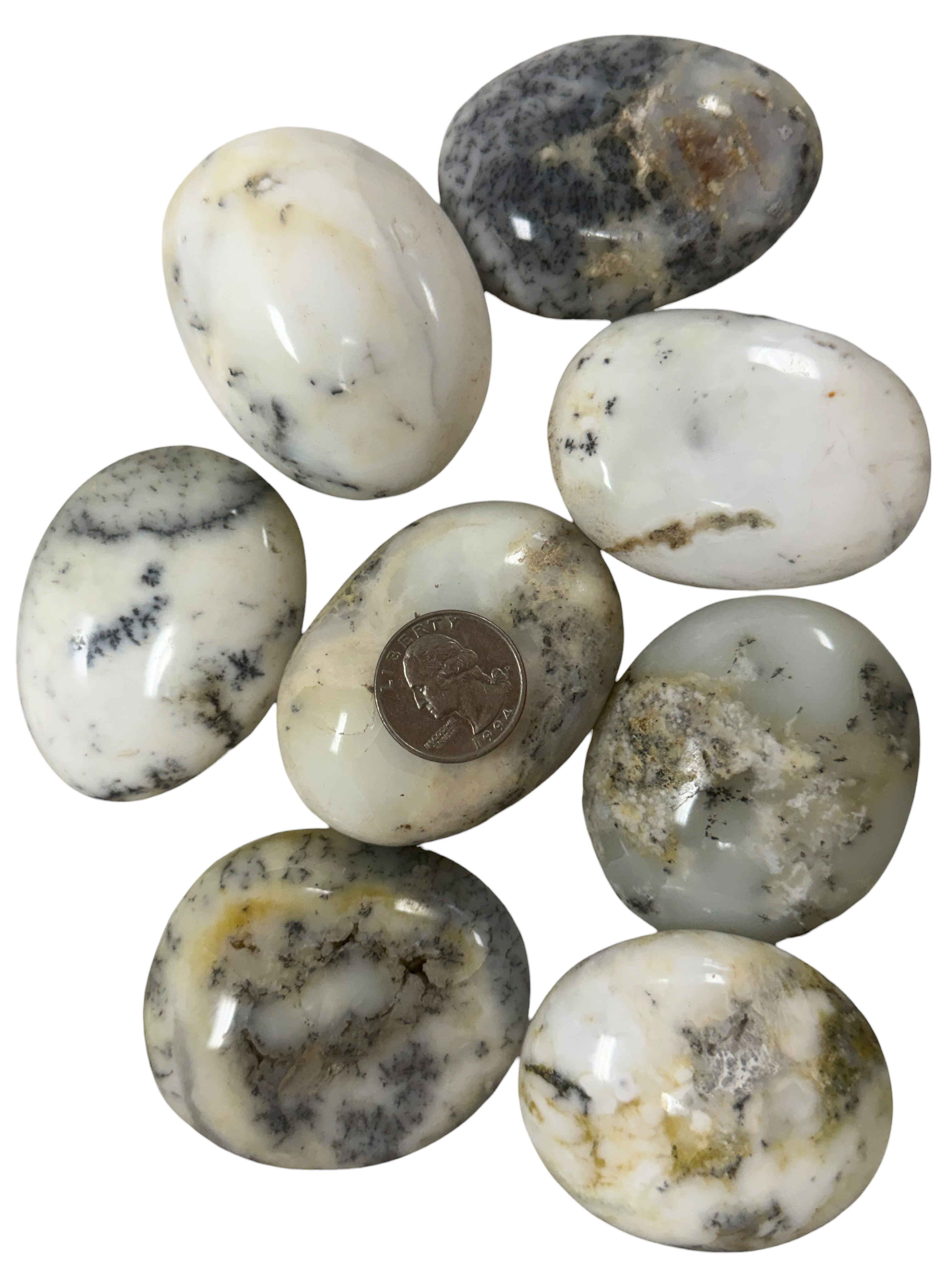 Merlinite Palm Stone