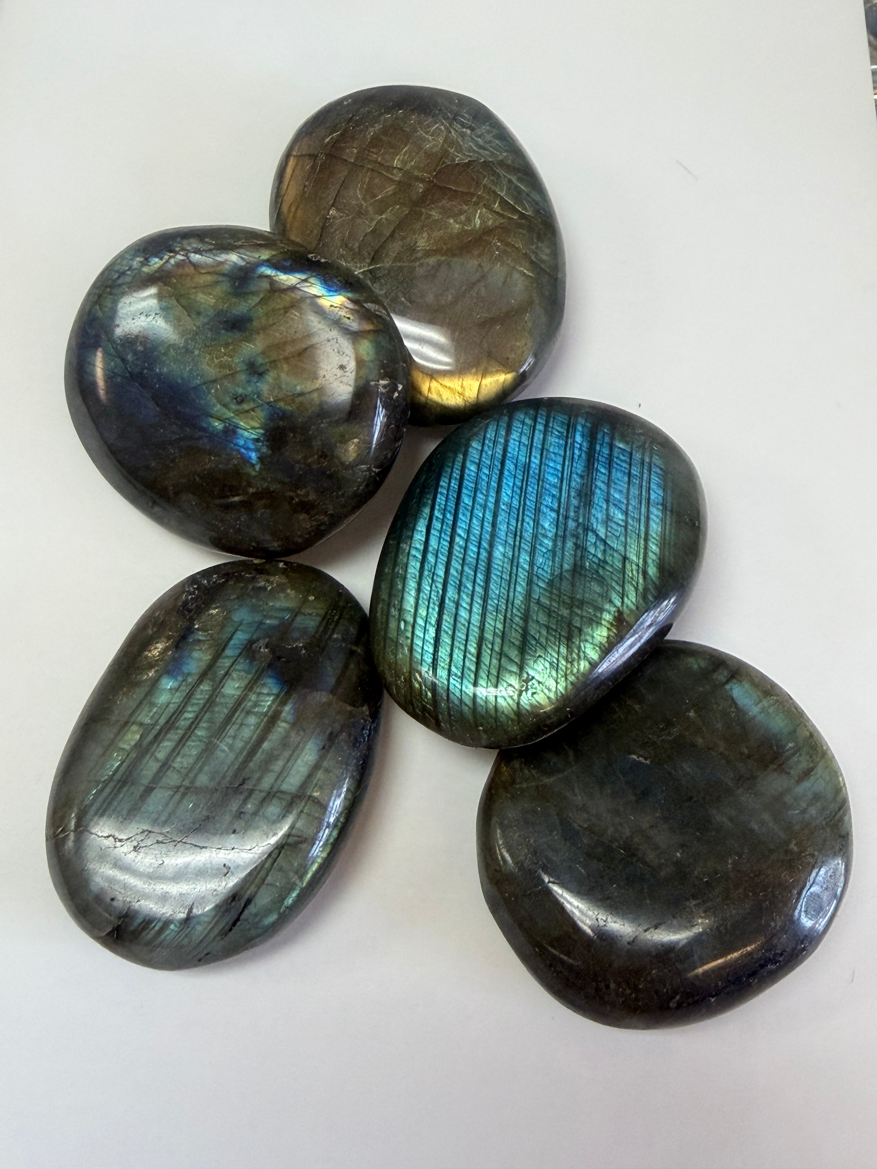 Labradorite Palm Stone