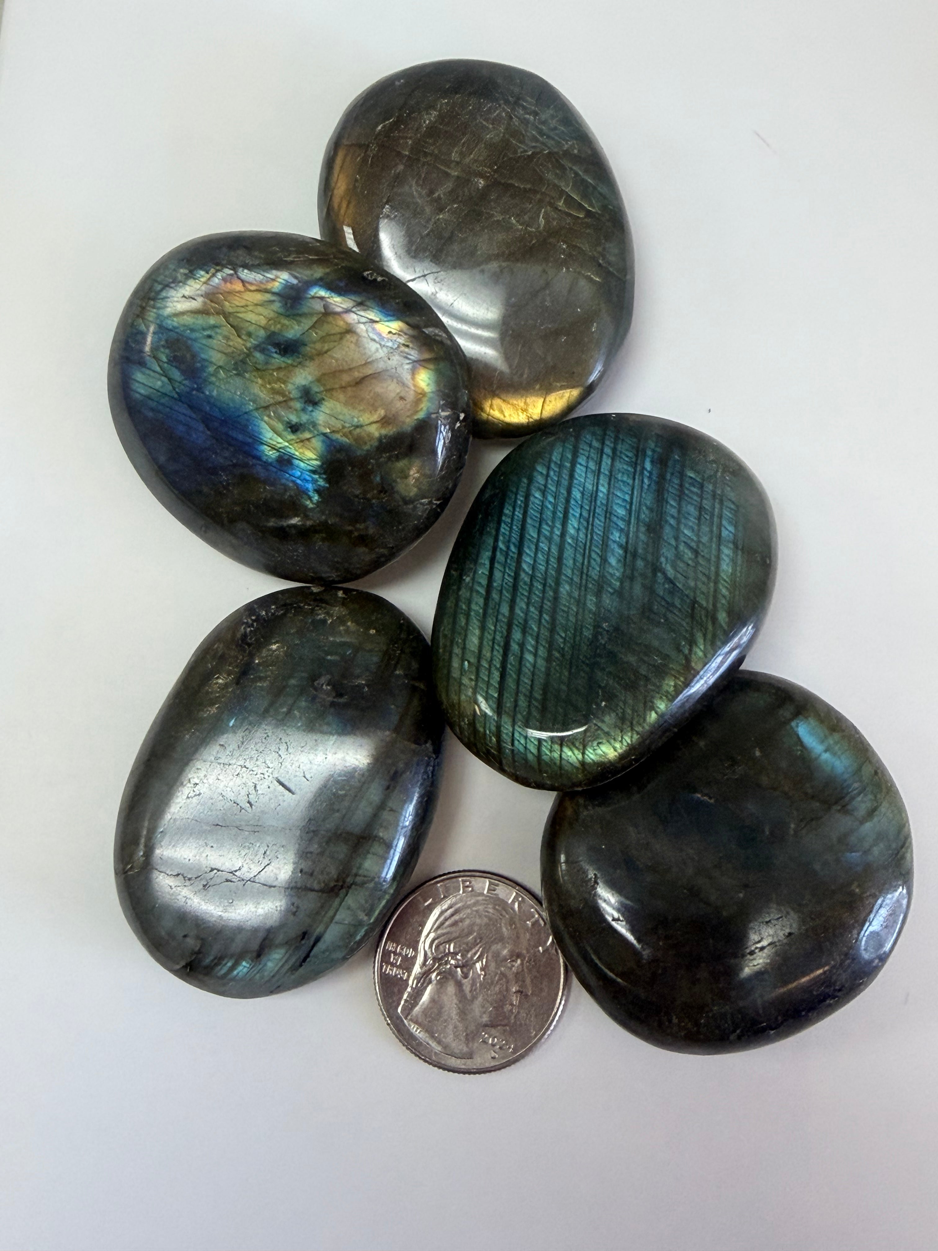 Labradorite Palm Stone