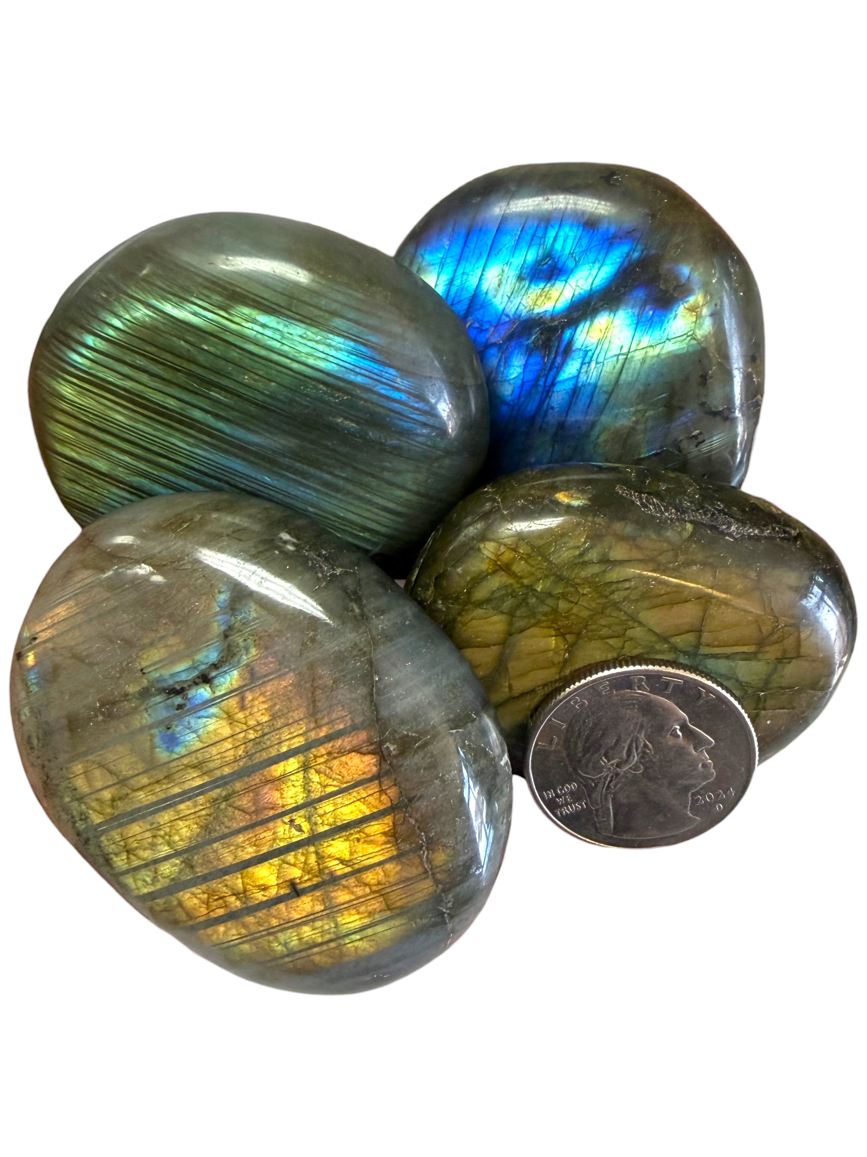Labradorite Palm Stone