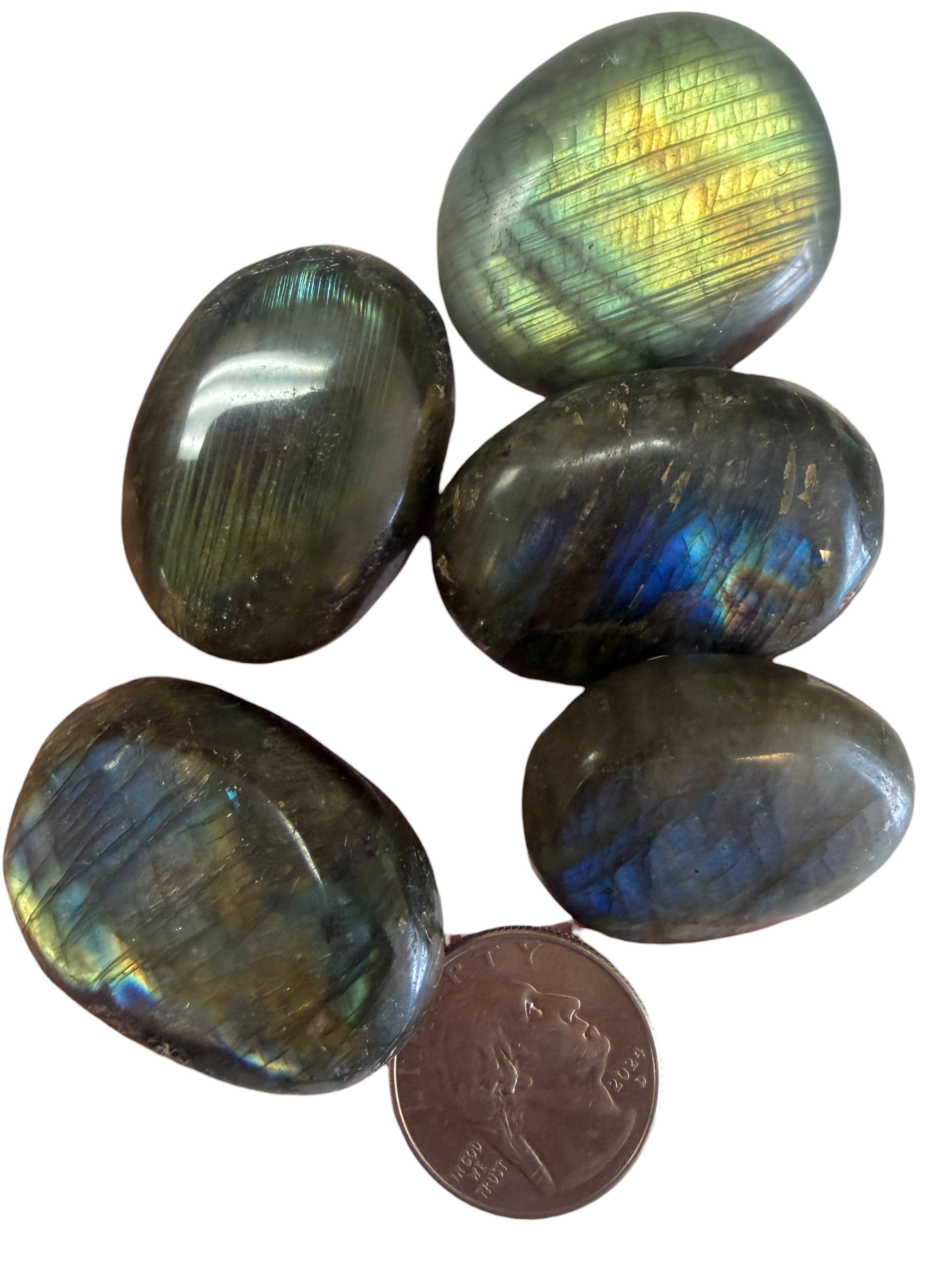 Labradorite Palm Stone