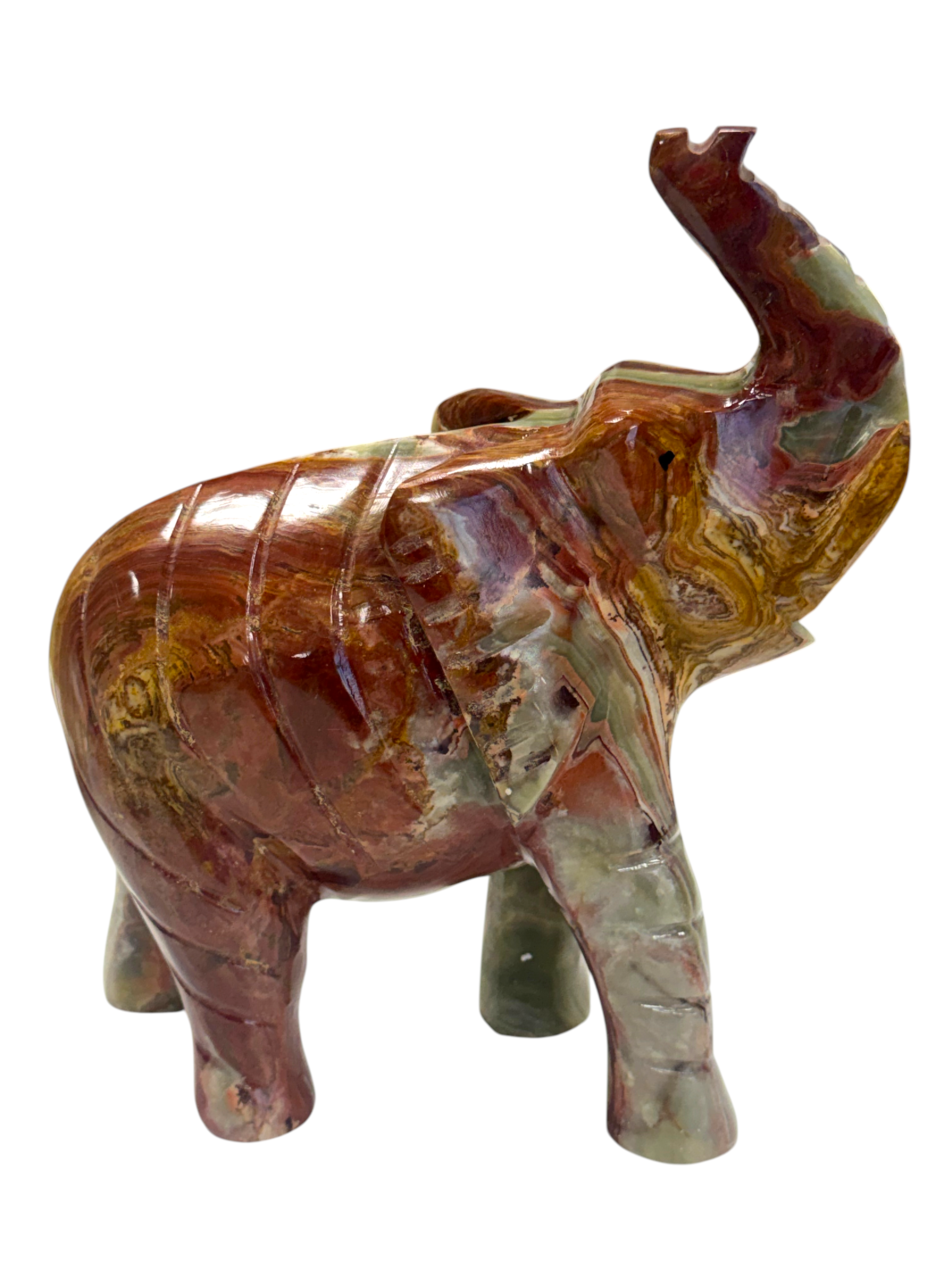 Green Onyx Elephant