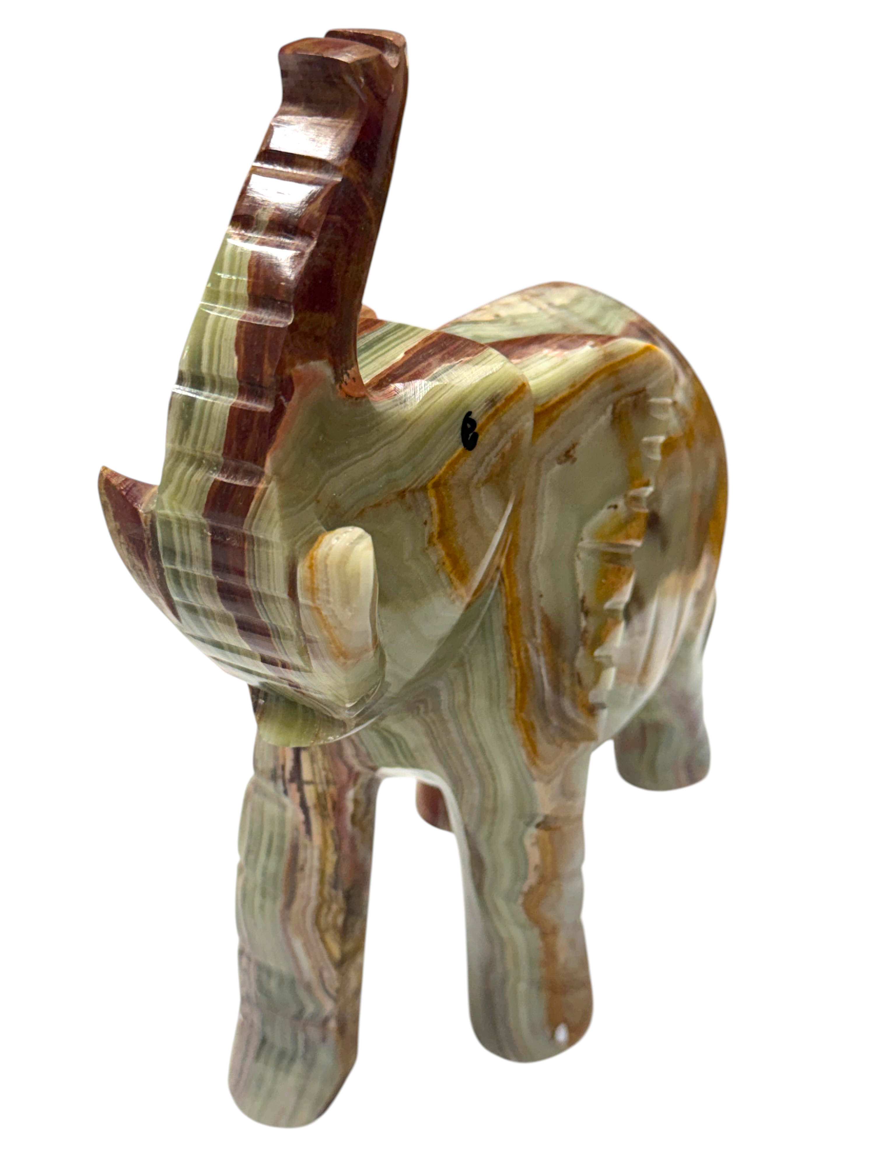 Green Onyx Elephant