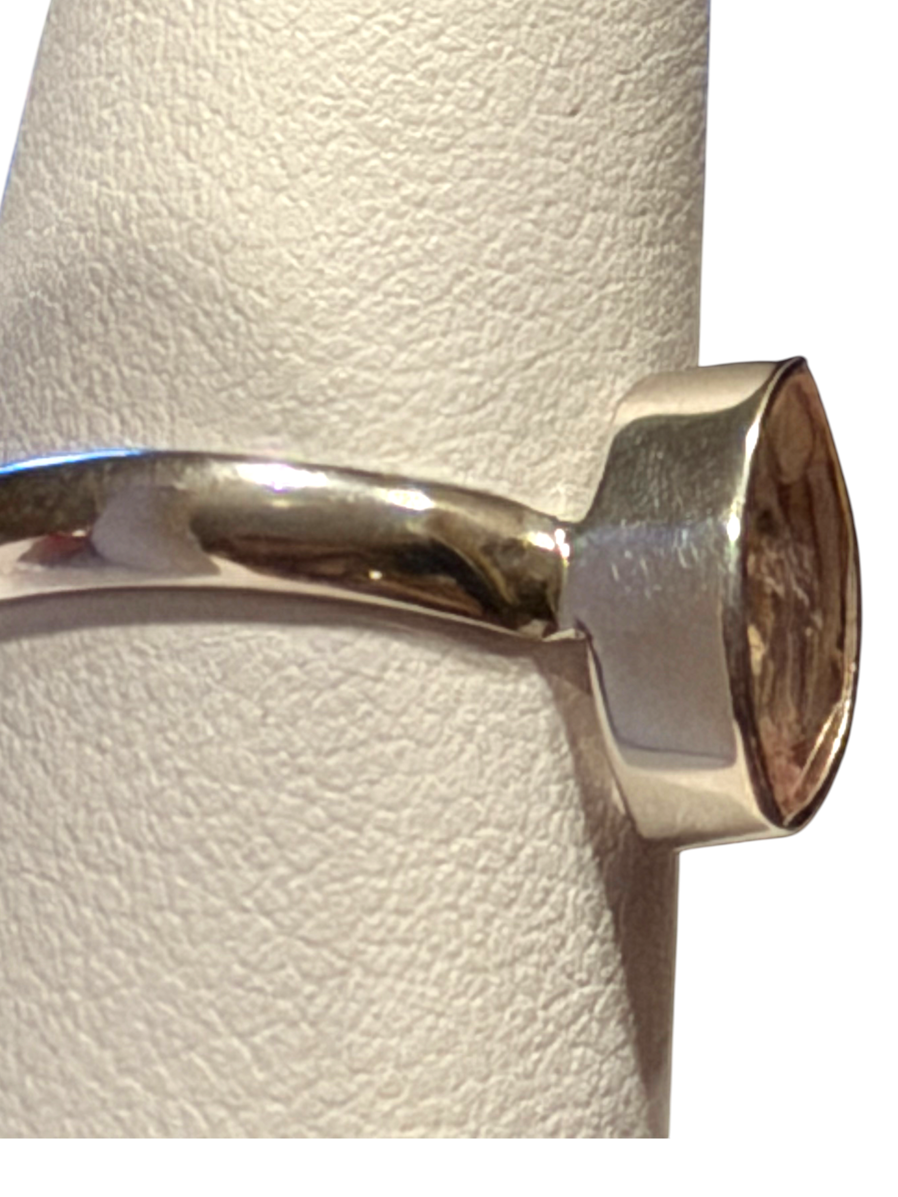 Morganite Sterling Silver Ring