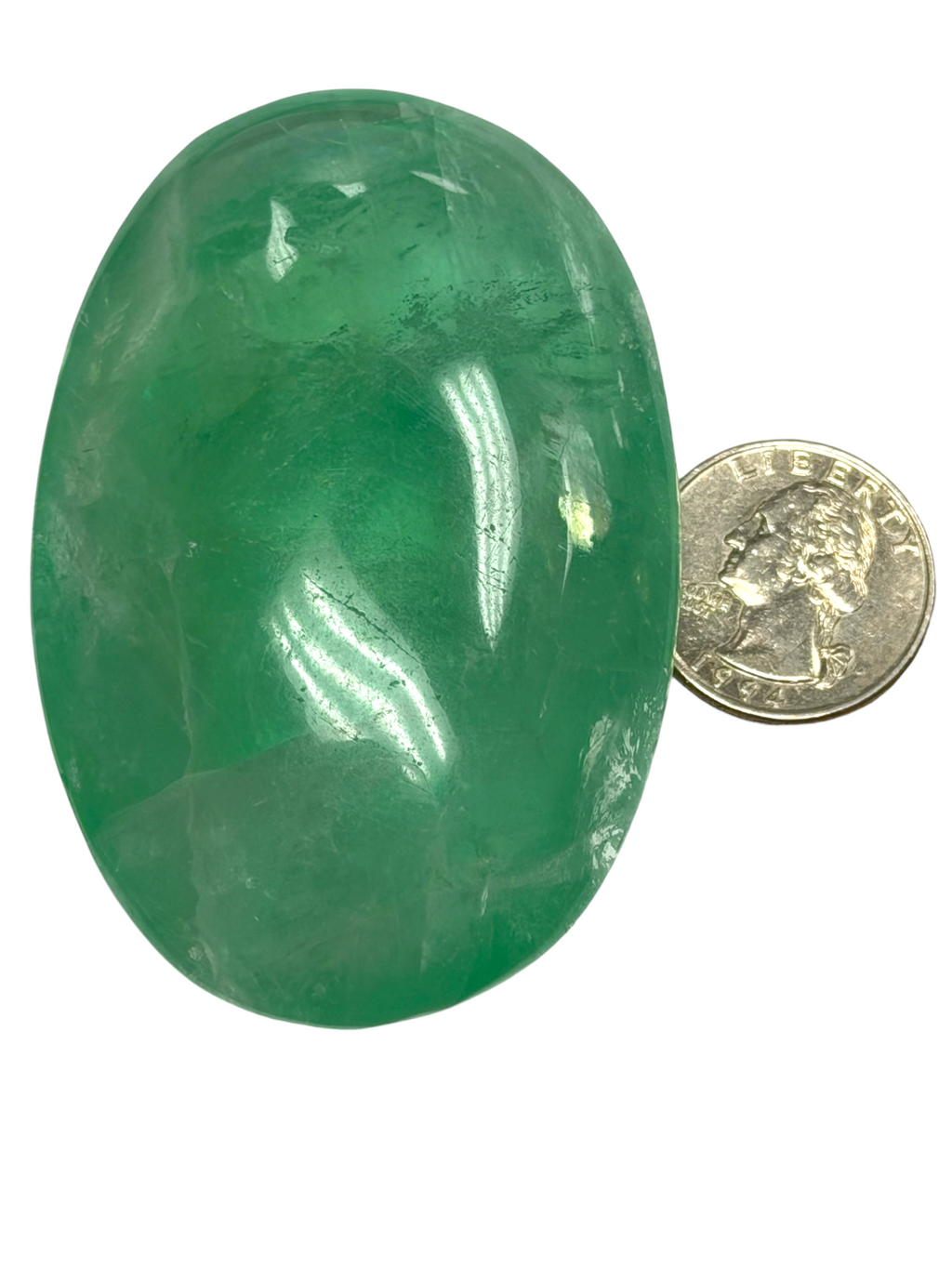 Fluorite Palm Stone