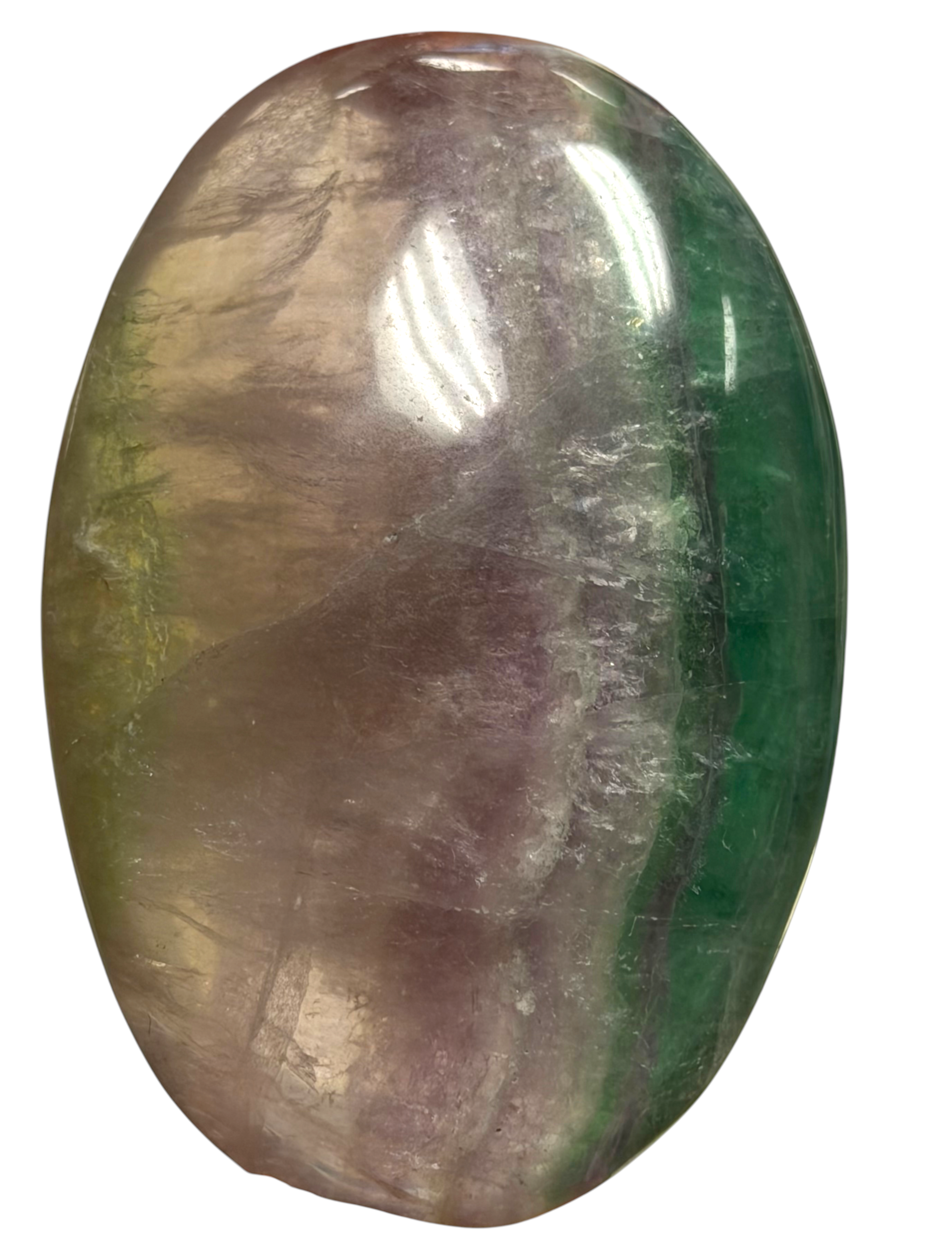Fluorite Palm Stone