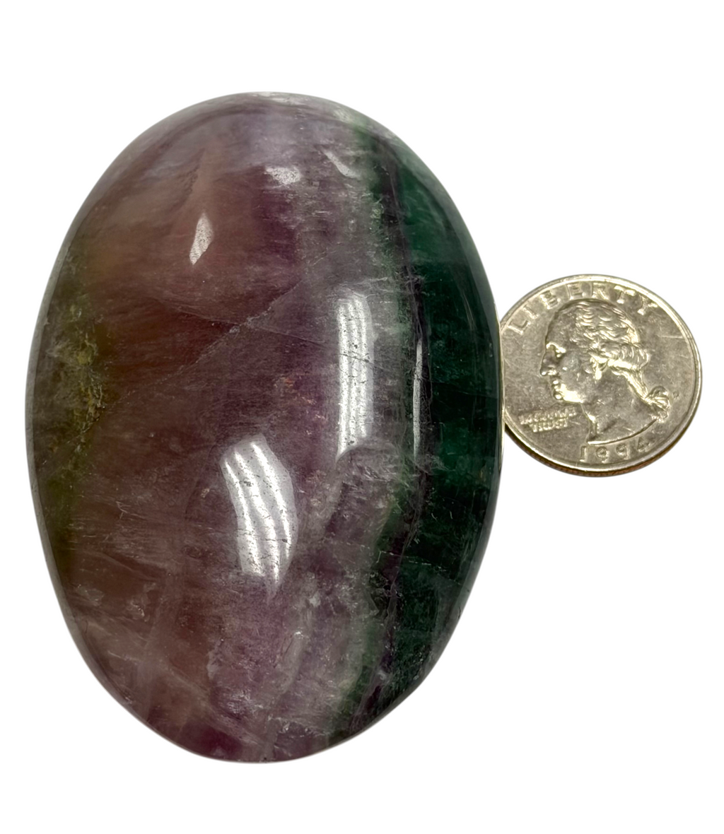 Fluorite Palm Stone