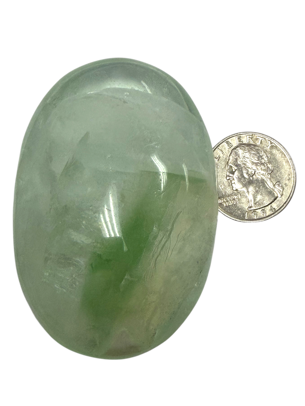 Fluorite Palm Stone