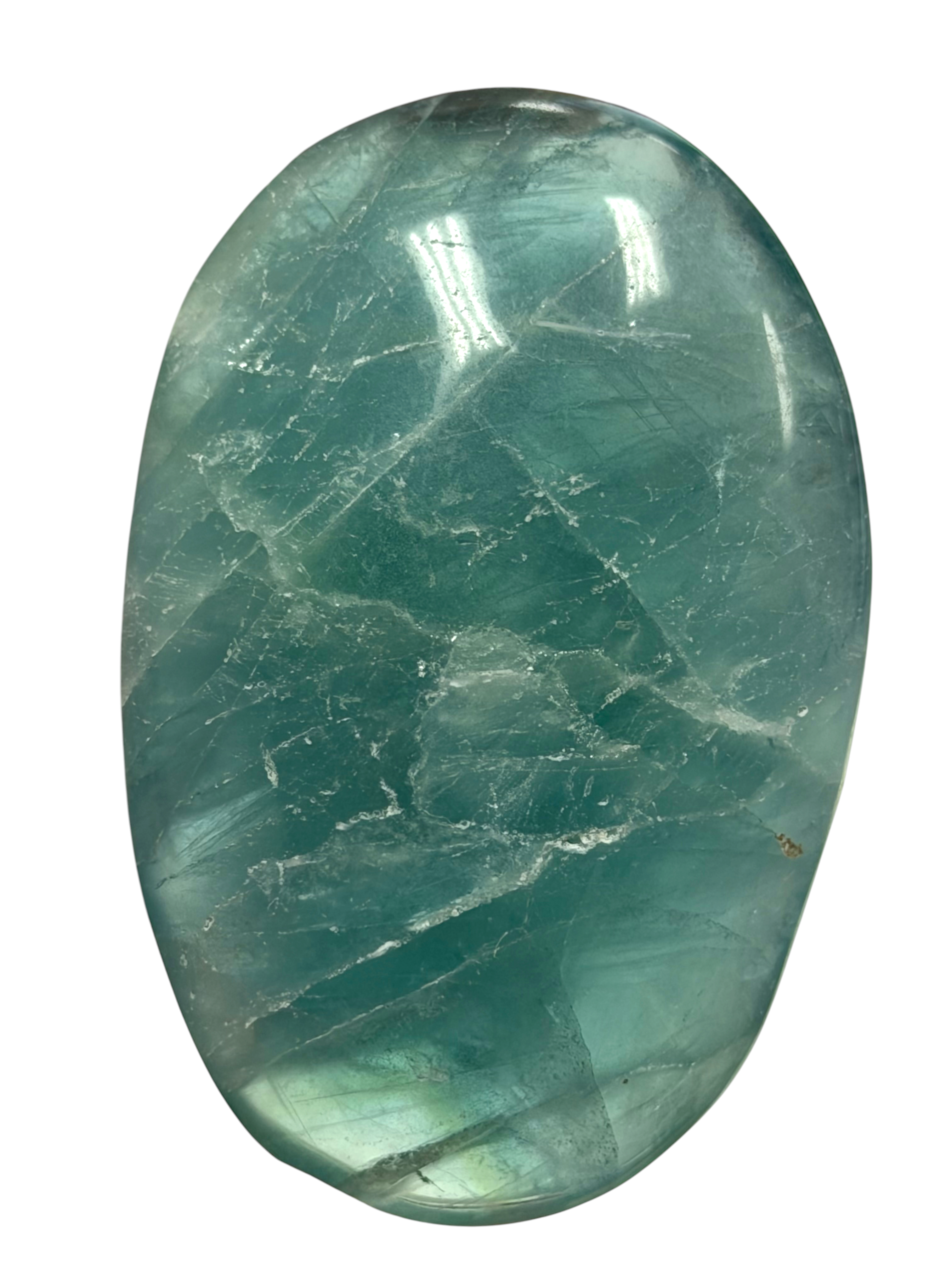 Fluorite Palm Stone