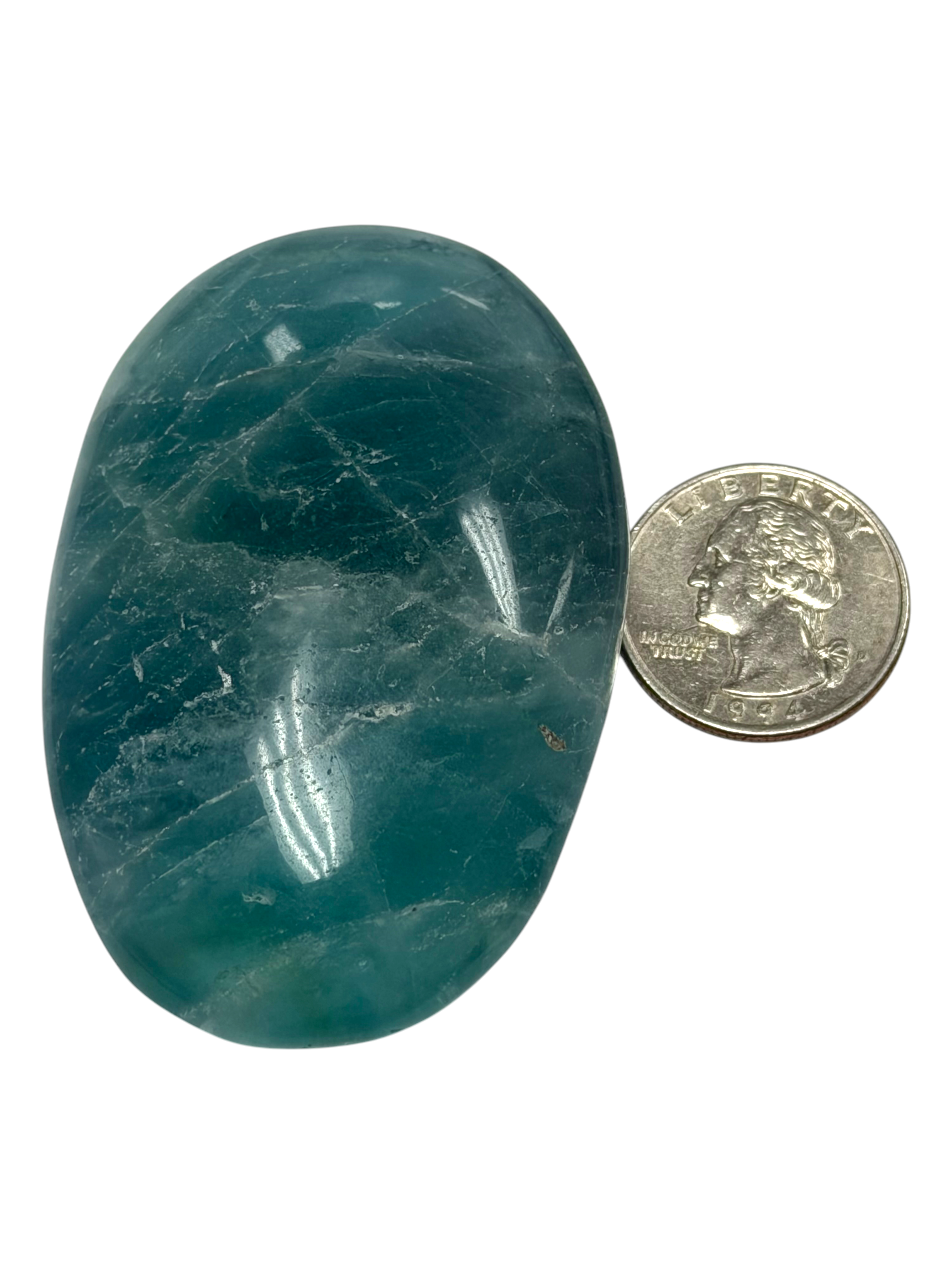 Fluorite Palm Stone