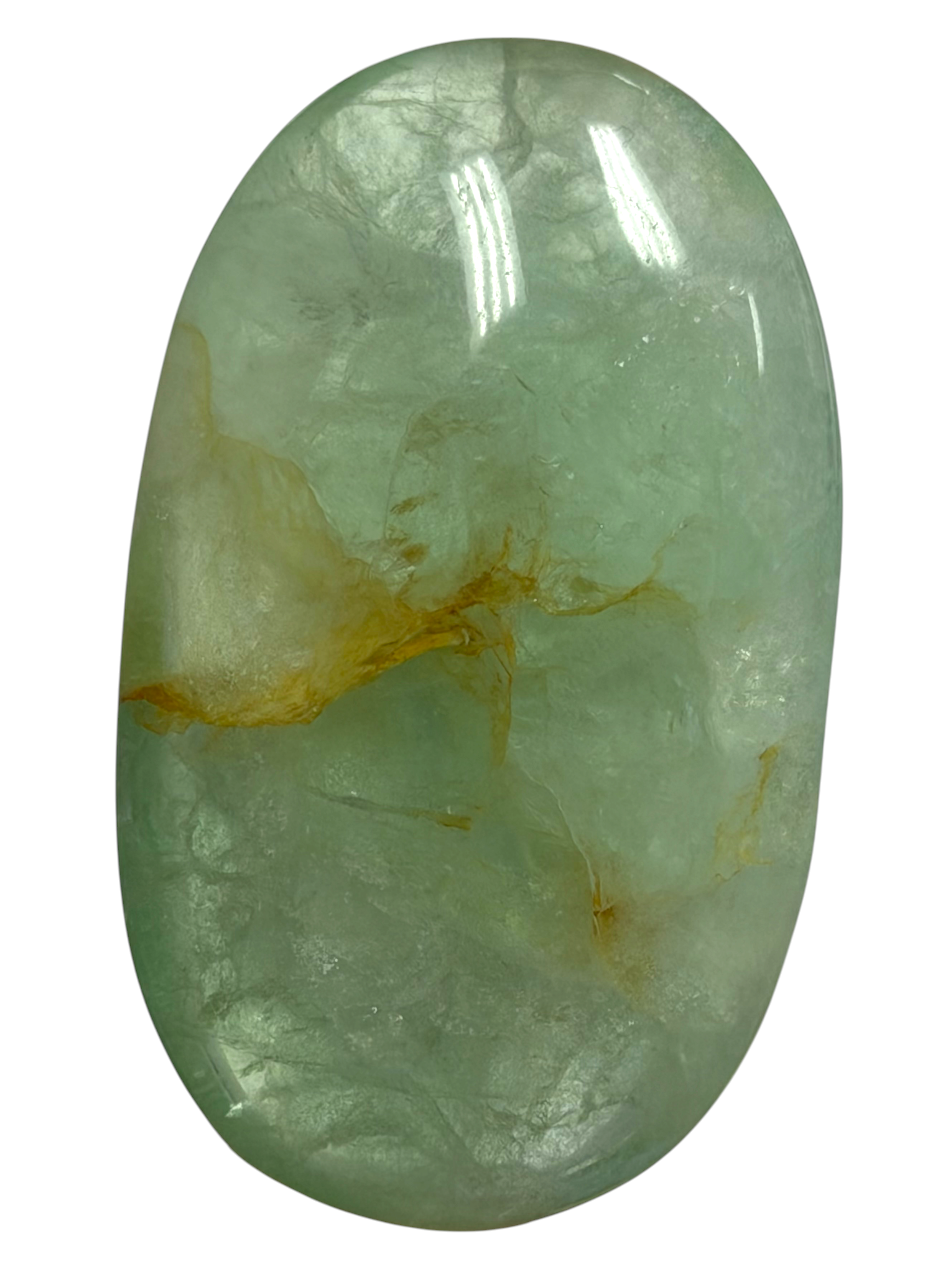Fluorite Palm Stone