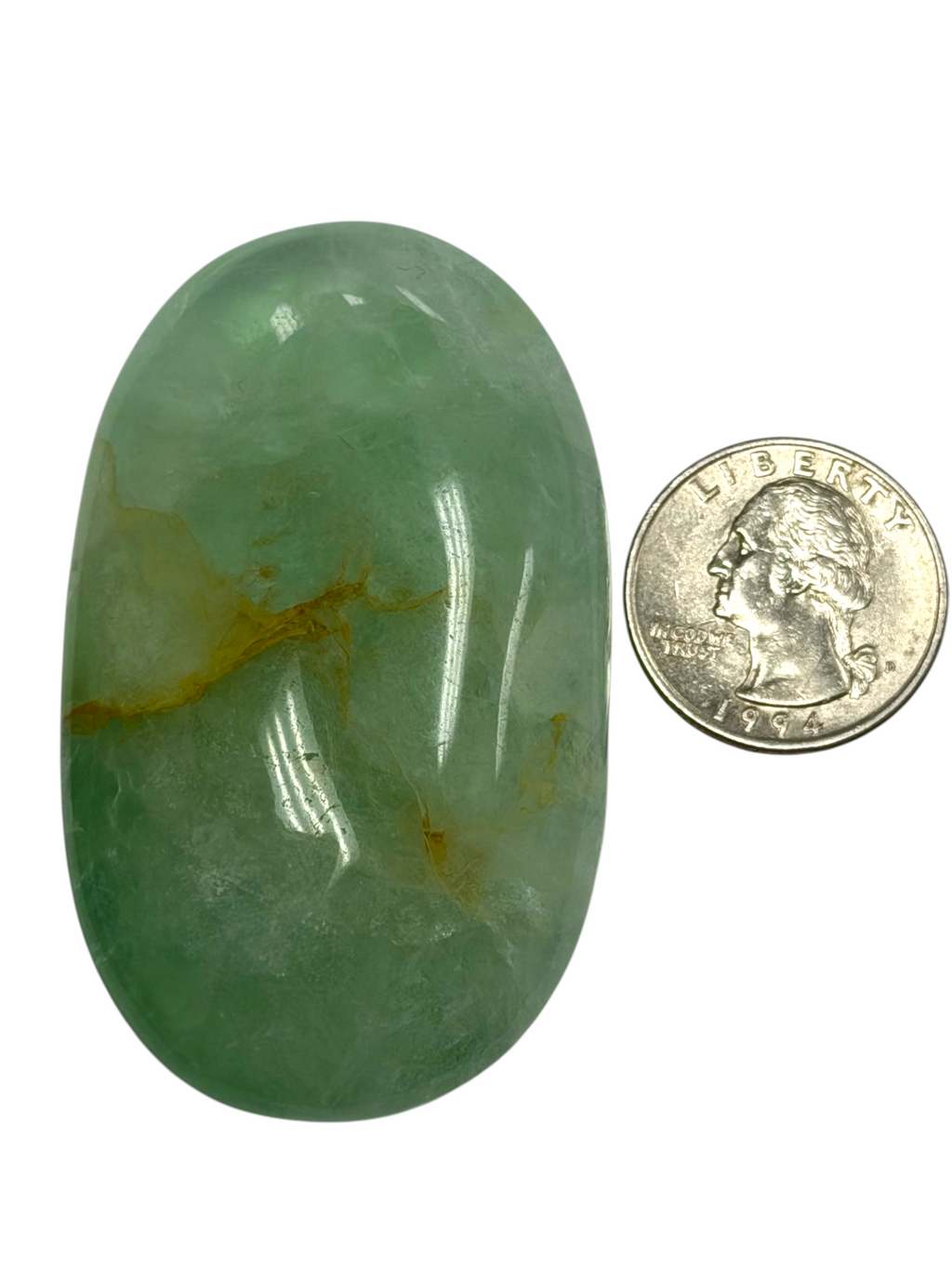Fluorite Palm Stone