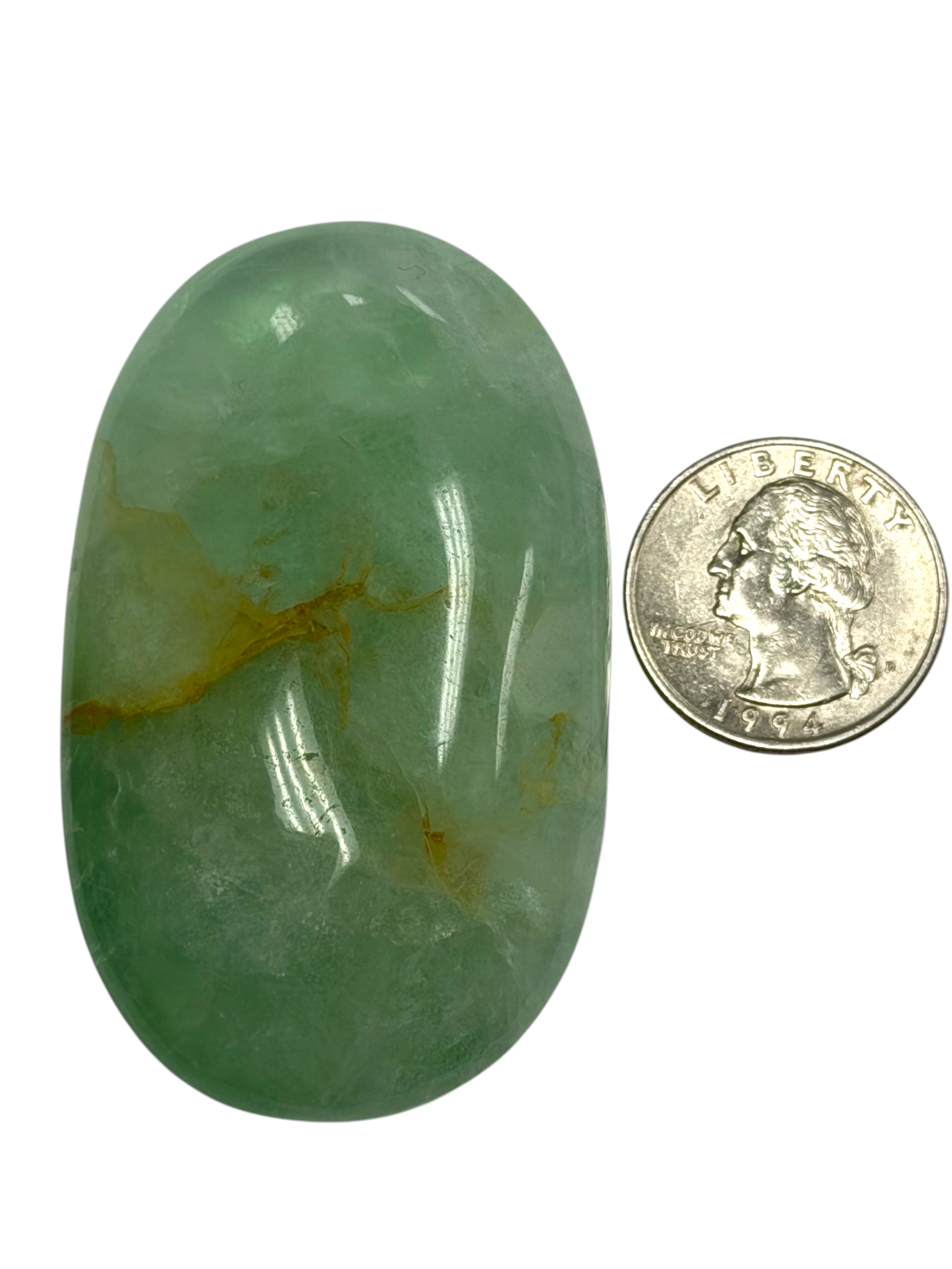 Fluorite Palm Stone